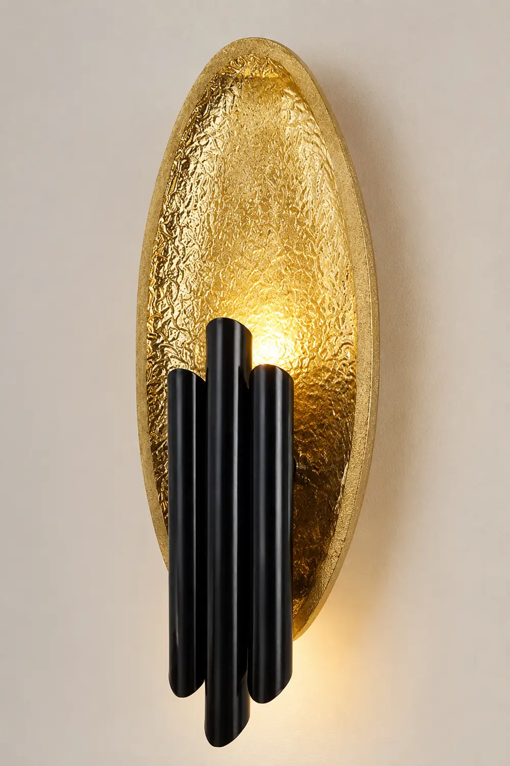 Electroplated Iron Oval Wall Light - Lumpaz