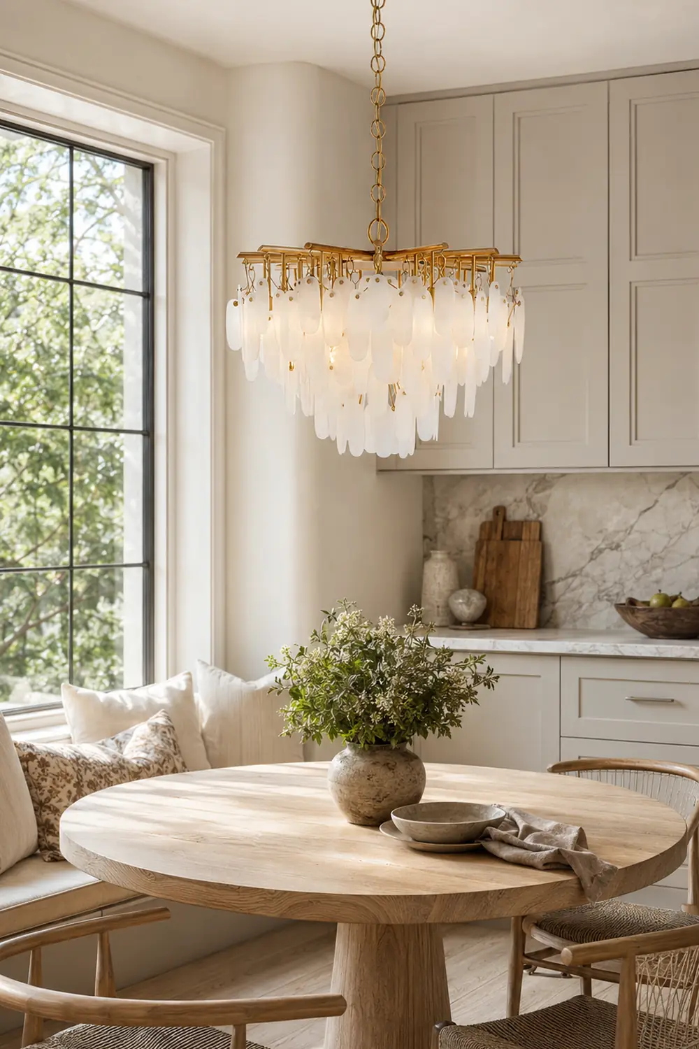 Cora Opulent White Waterfall Chandelier - Lumpaz