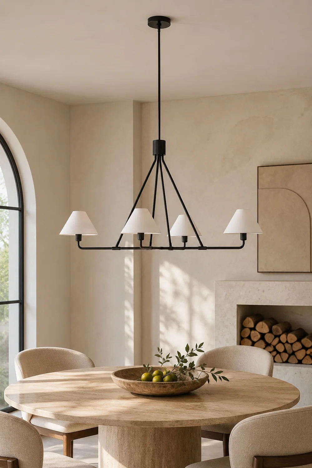 Black Beatrix Chandelier - Lumpaz