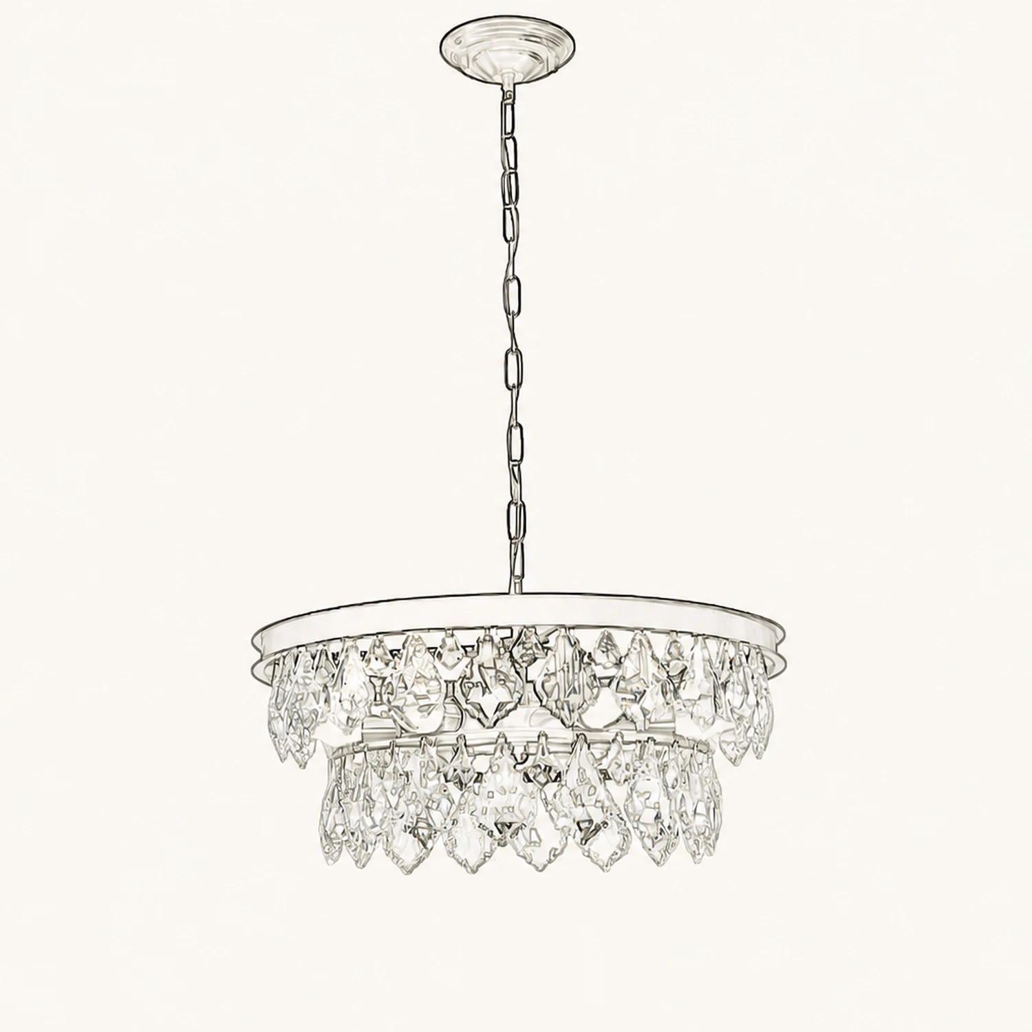 Modern luxury crystal chandelier - Lumpaz