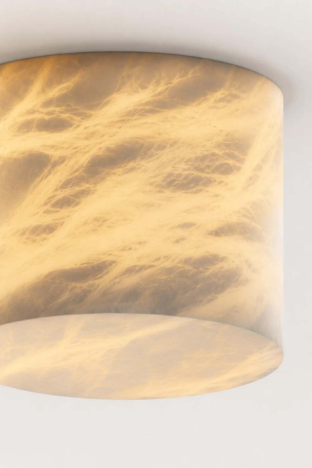 Small Alabaster Ceiling Light - Lumpaz