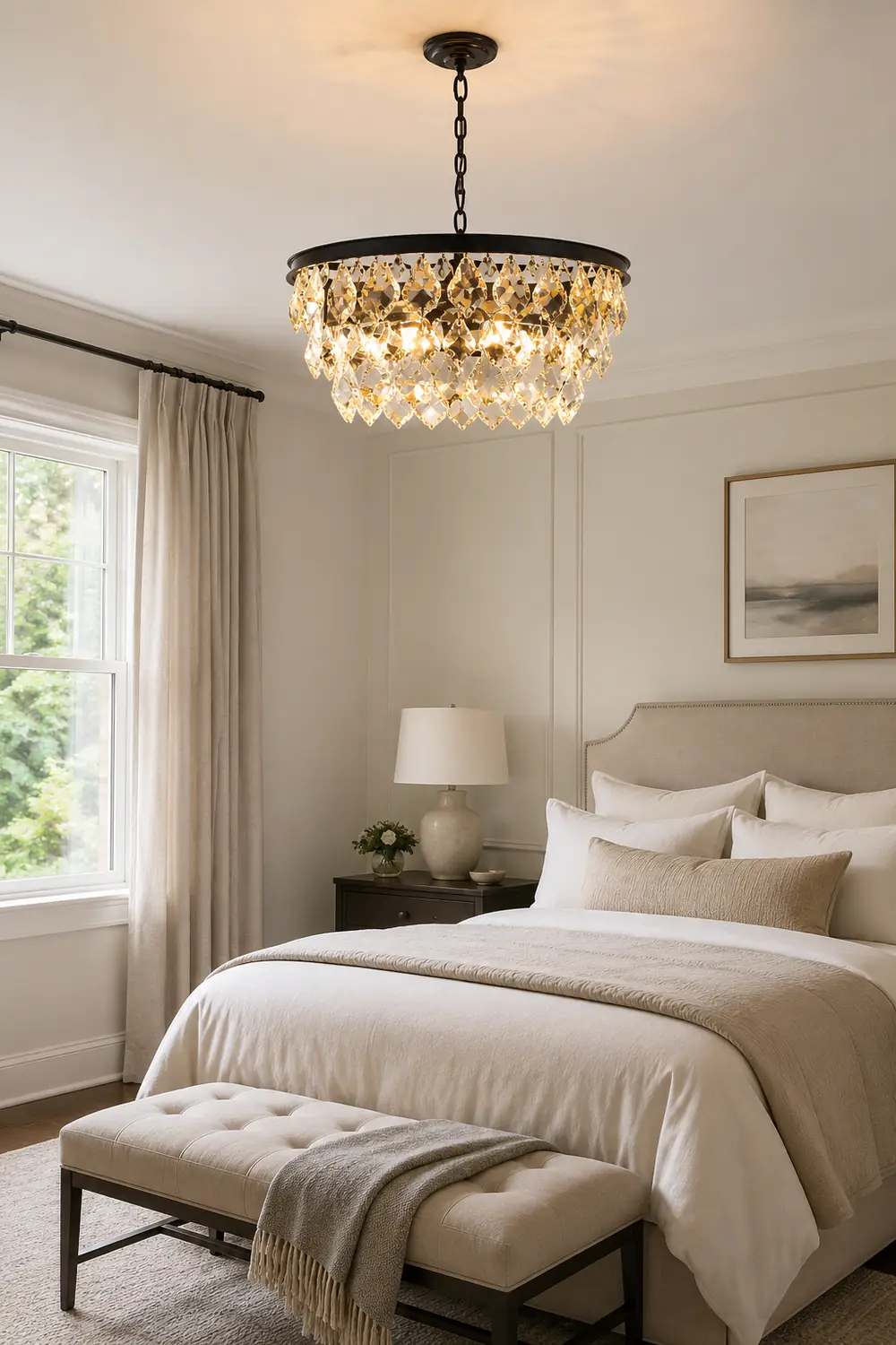 Modern luxury crystal chandelier - Lumpaz