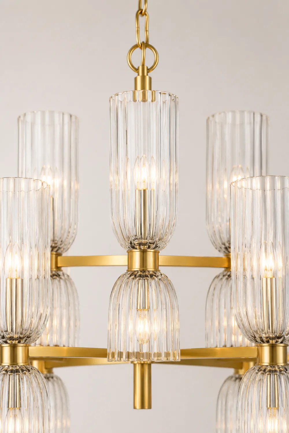 Asalea Double Layer Chandelier - Lumpaz