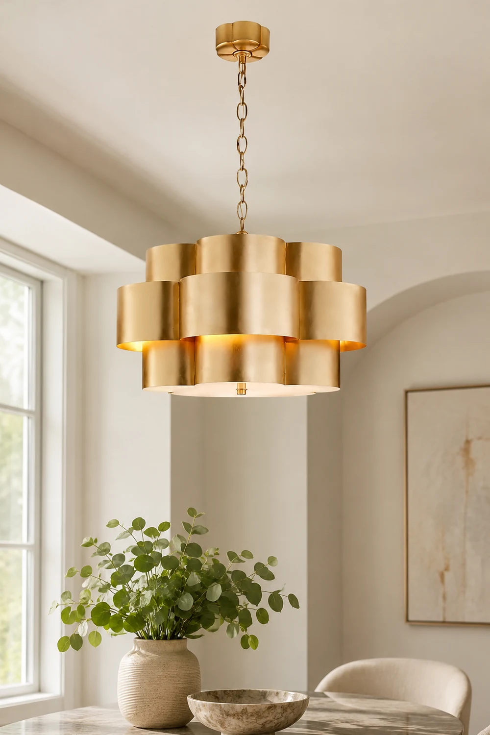 Arabelle Gold Pendant Lamp - Lumpaz