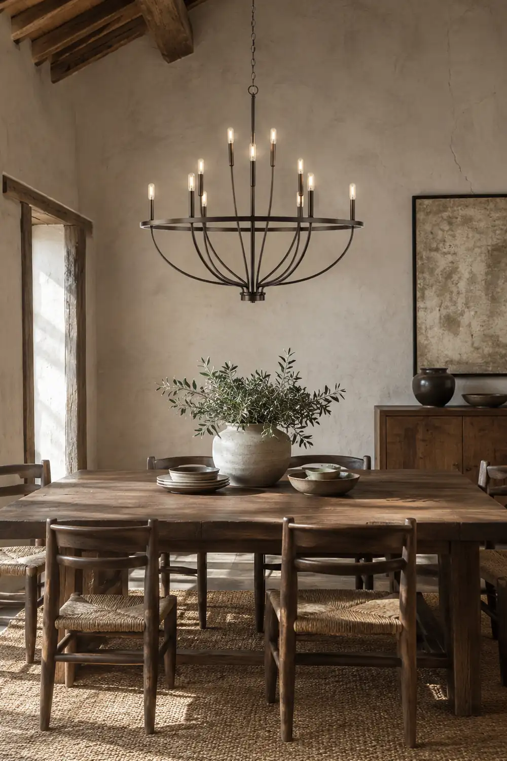 Modern Industrial 12-Light Cage Chandelier - Lumpaz