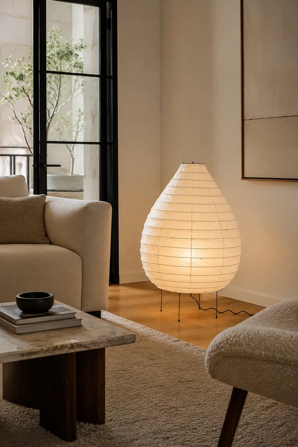Akari 23N Floor Lamp - Lumpaz