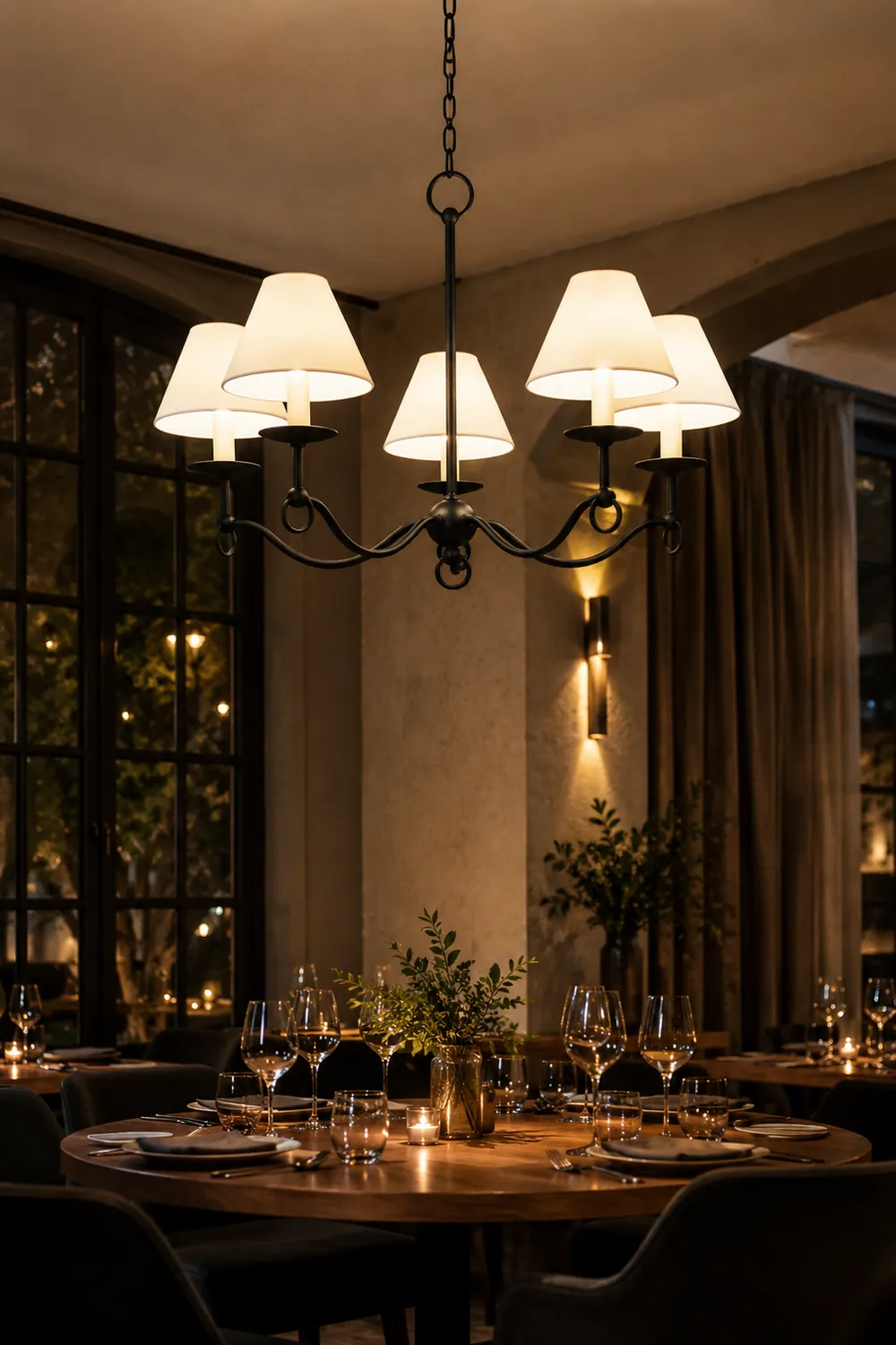Troy Lighting Massi Five-Arm Chandelier - Lumpaz