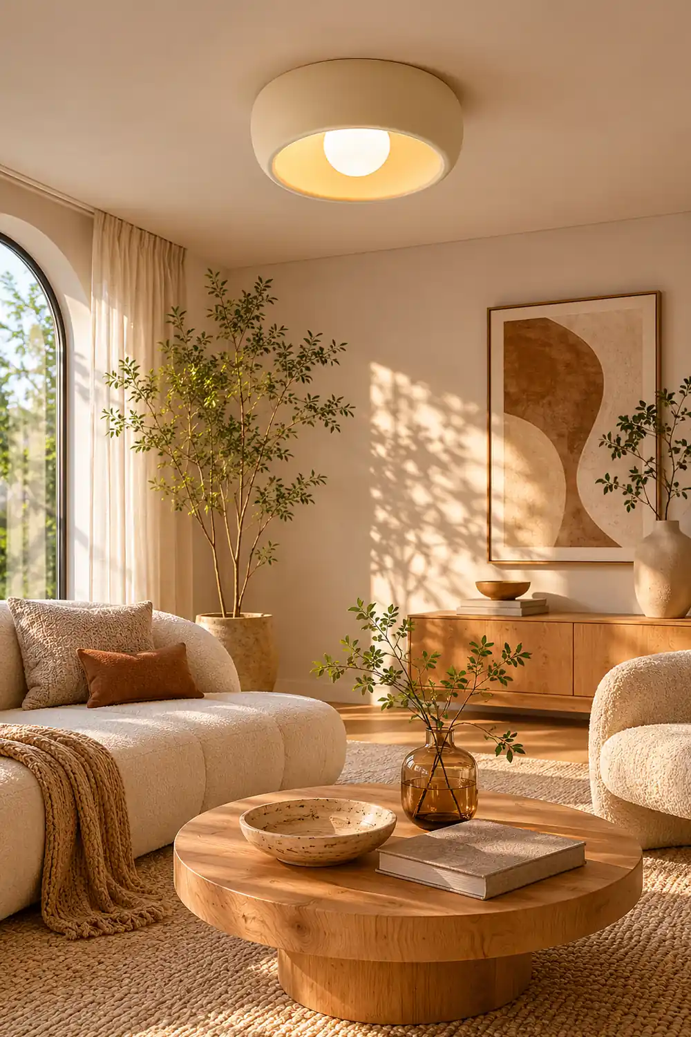 Louis Round Ceiling Light - Lumpaz
