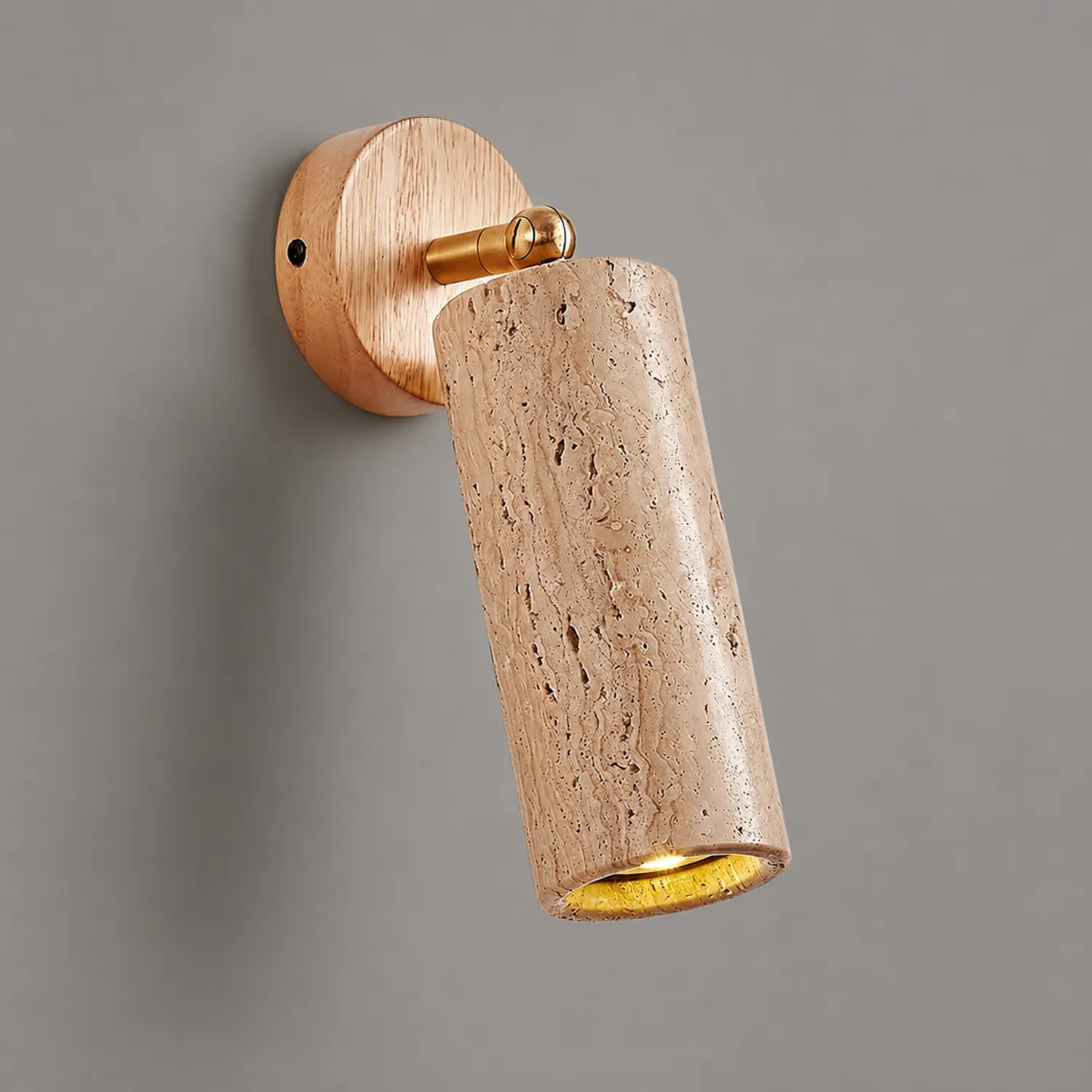 Mireille Modern Rustic Pivot Wall Lamp - Lumpaz