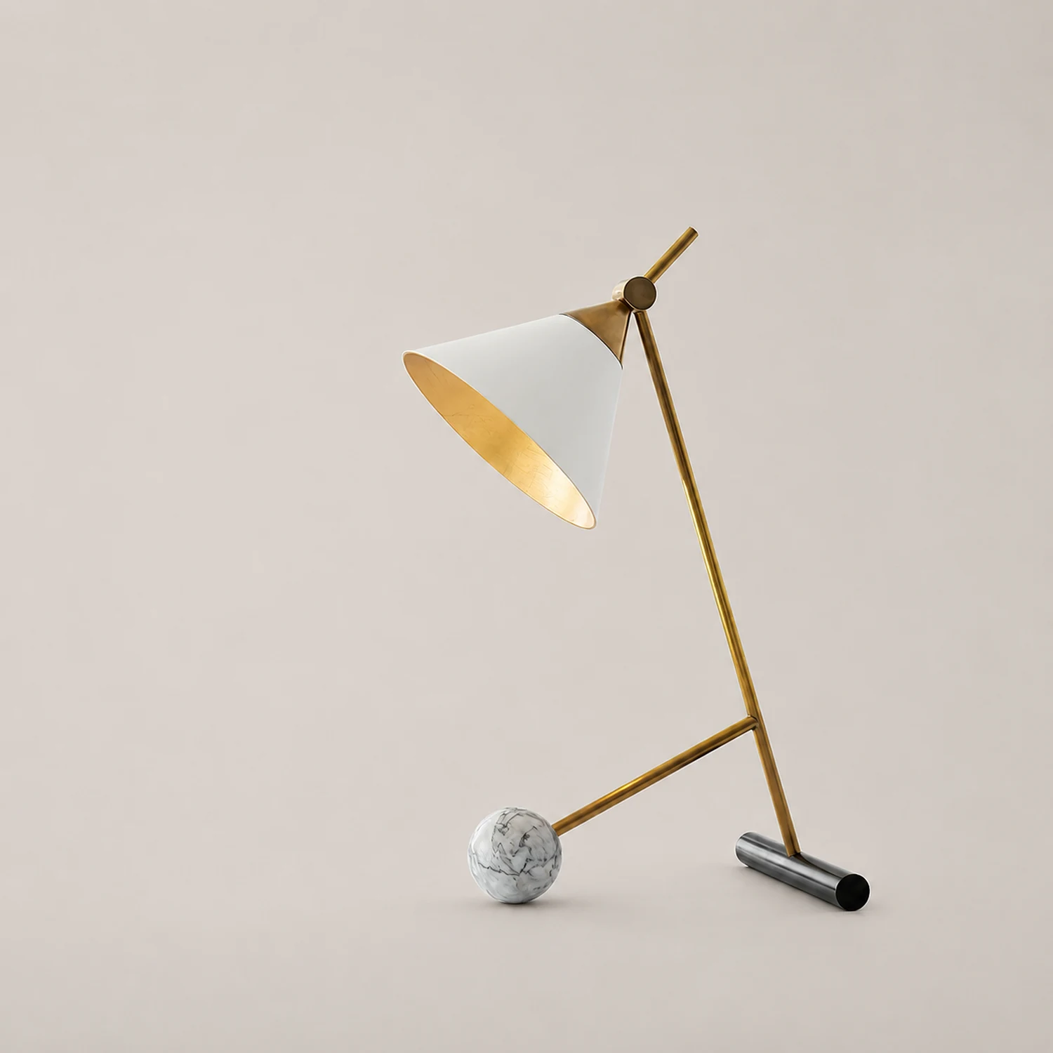 Cleo Brass Table Lamp - Lumpaz