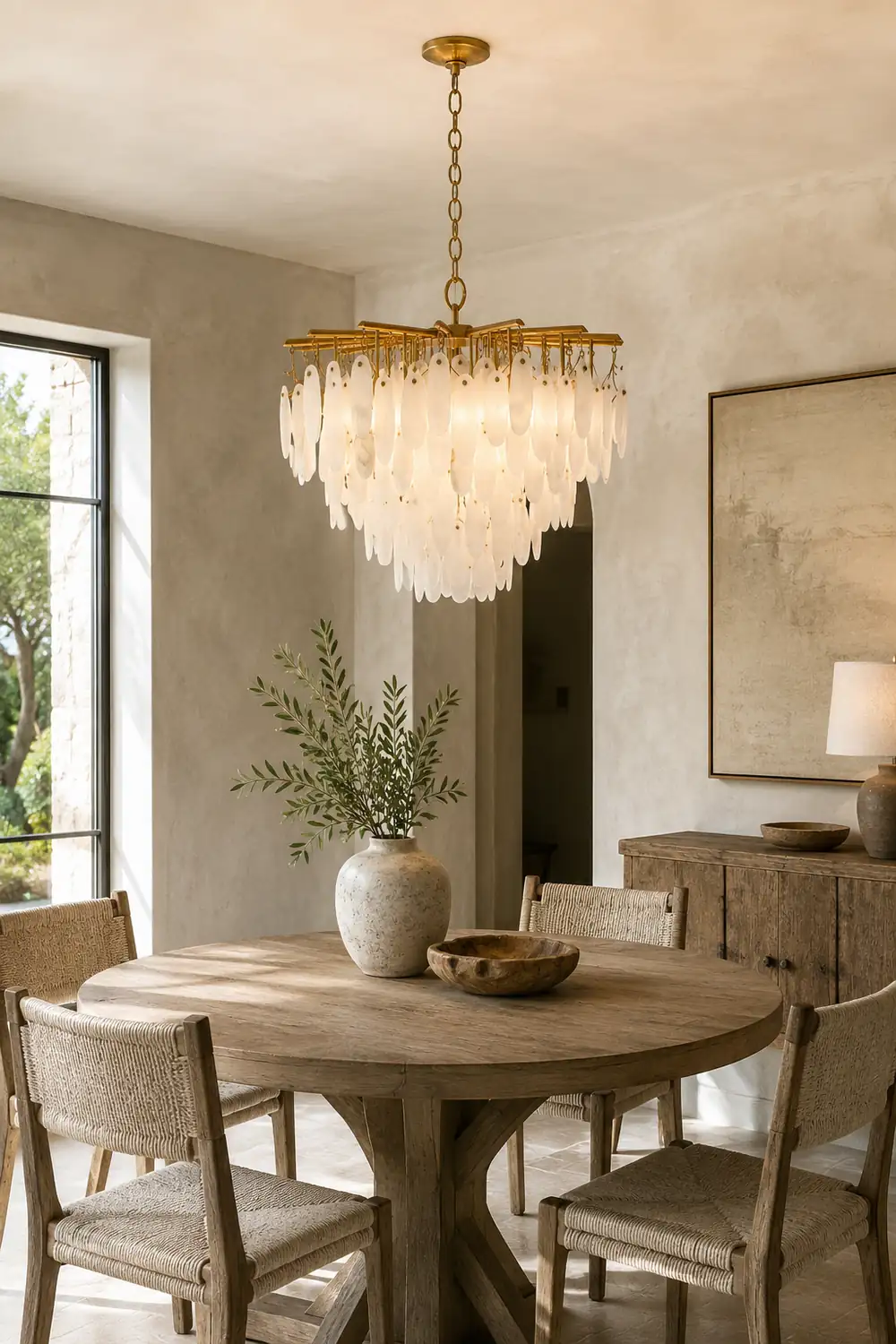 Cora Opulent White Waterfall Chandelier - Lumpaz