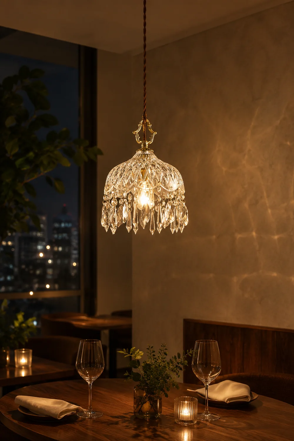 Handcrafted Crystal Chandelier - Lumpaz