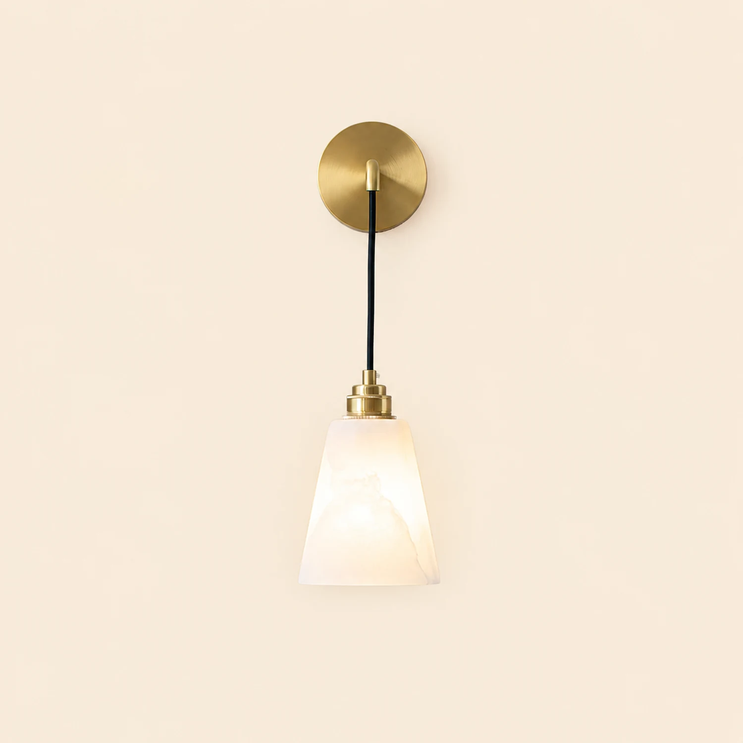 Droplet Alabaster Wall Lamp - Lumpaz