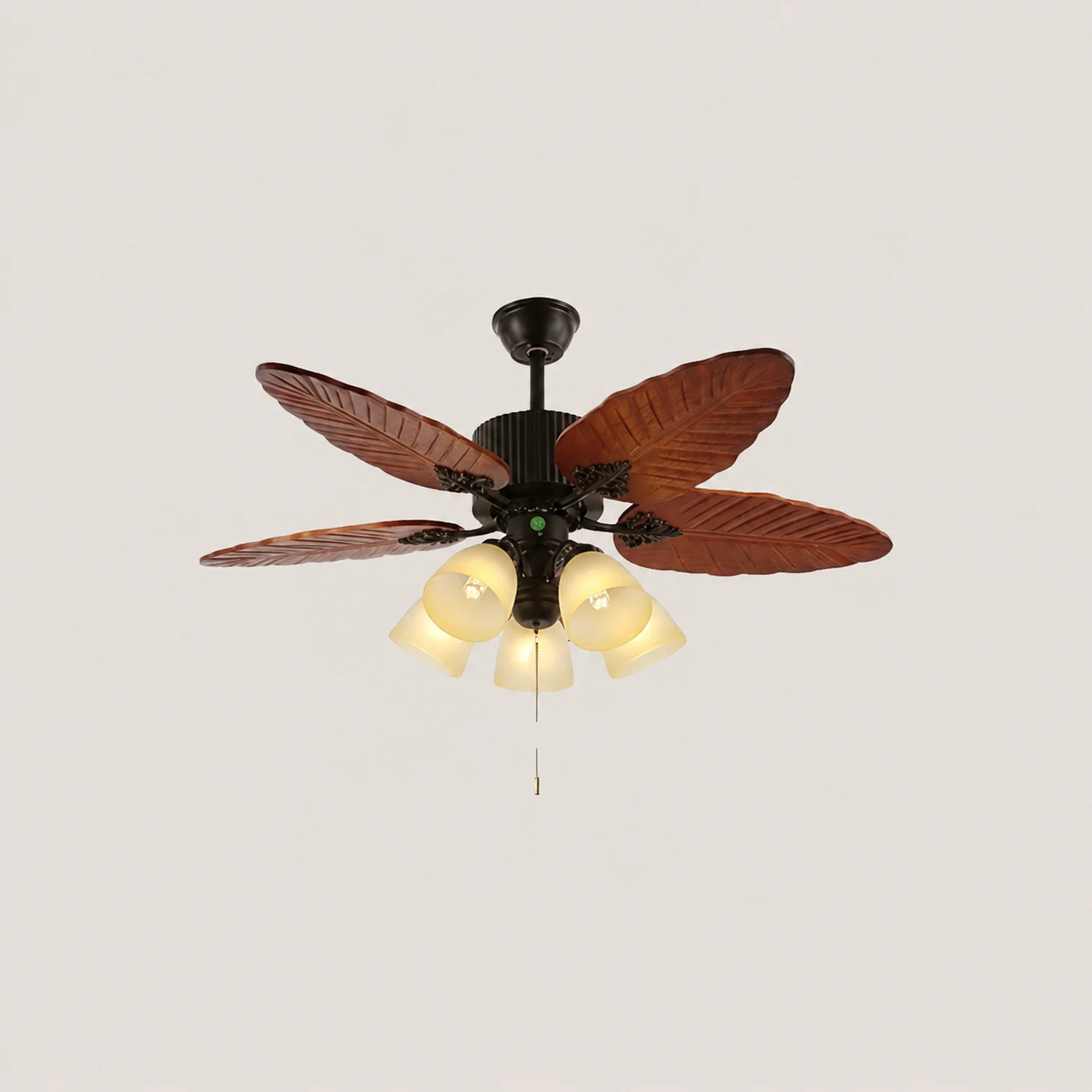 Palm Tropical Ceiling Fan Light - Lumpaz
