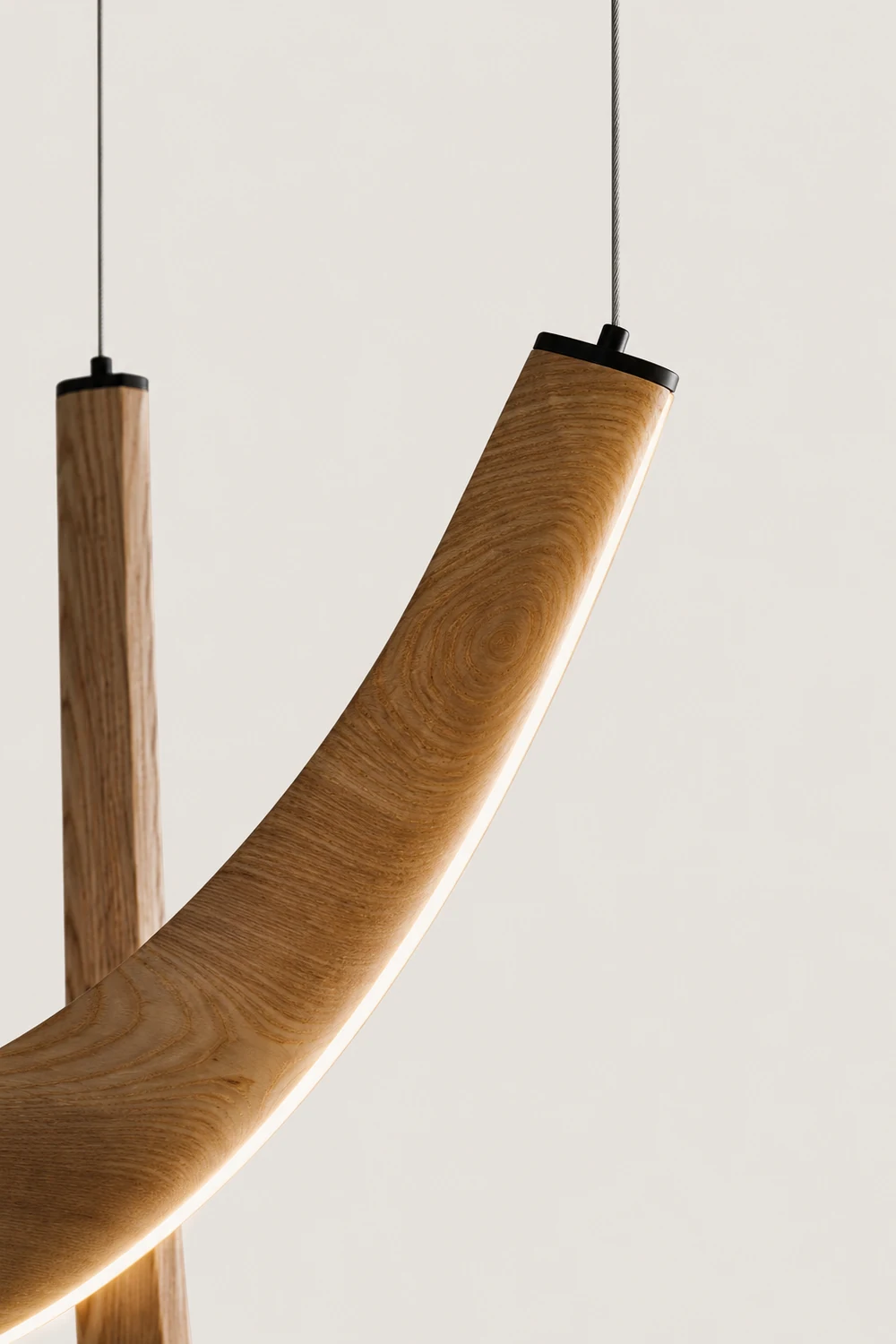 U Wooden Pendant Lamp - Lumpaz