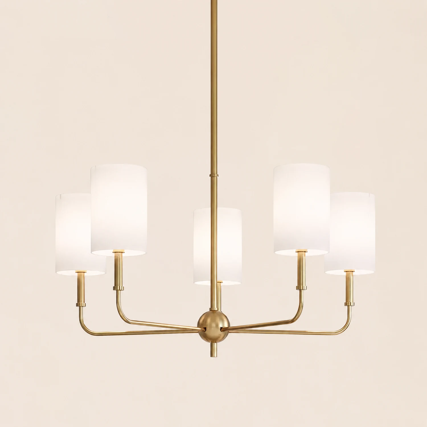 Foxdale Brass Chandelier - Lumpaz
