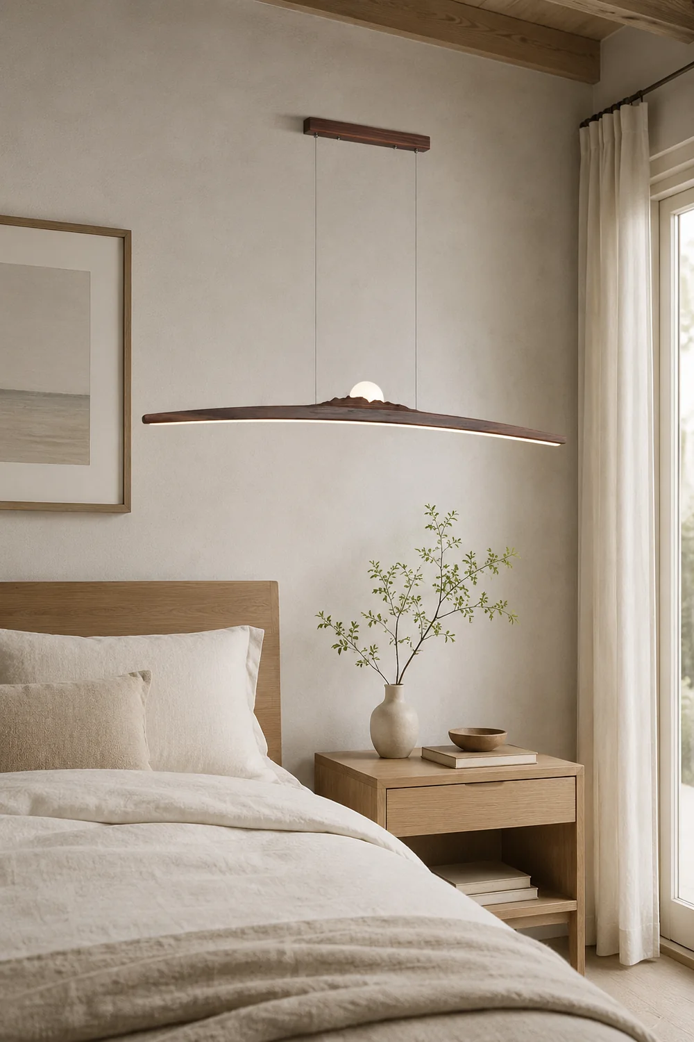 Walnut Long Island Pendant Lamp - Lumpaz