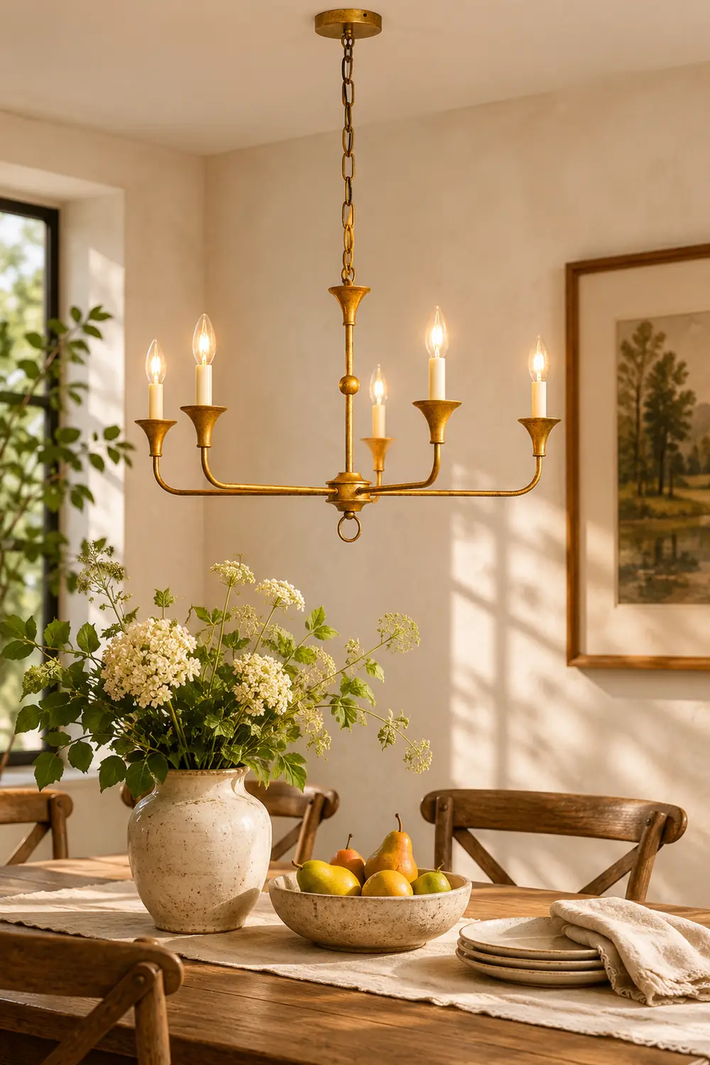 Rustic Vintage Cecil Chandelier - Lumpaz