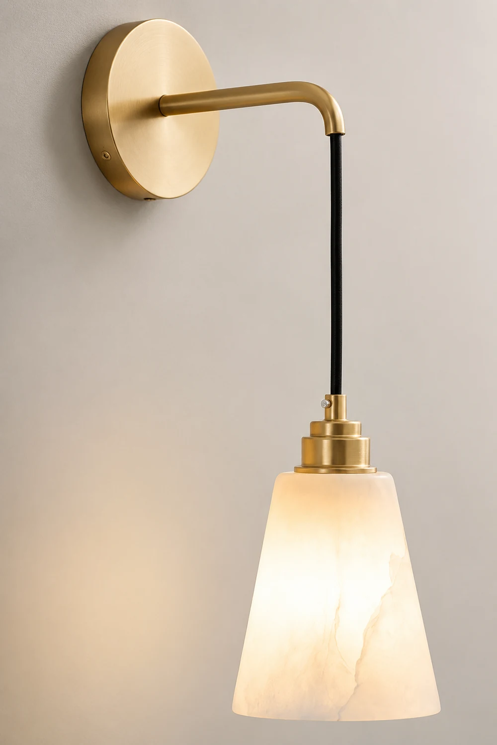 Droplet Alabaster Wall Lamp - Lumpaz