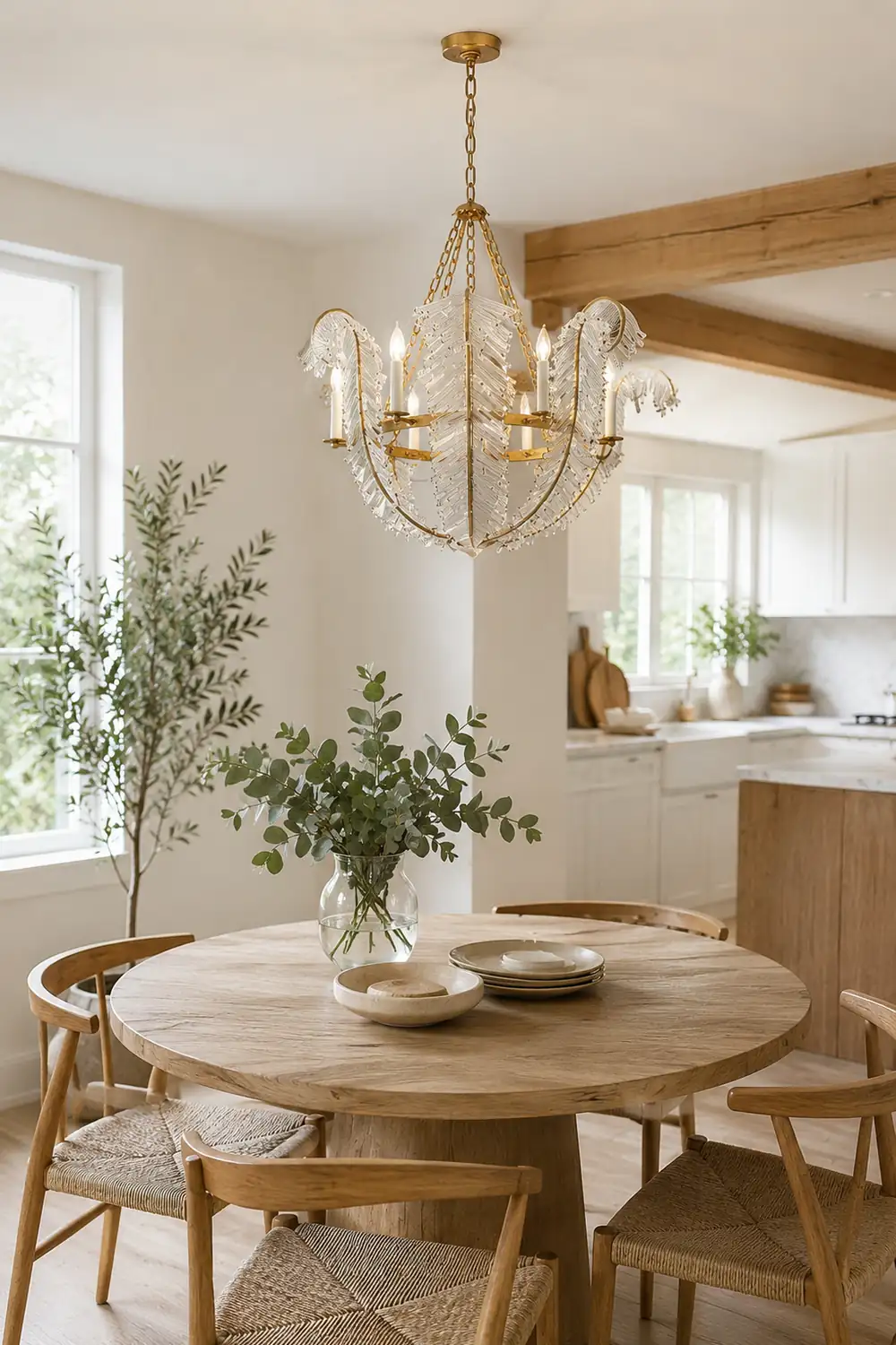 Calais Vintage Scroll Design Chandelier - Lumpaz