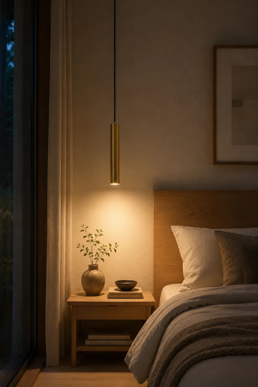 Streamline Cylinder Pendant Lamp - Lumpaz
