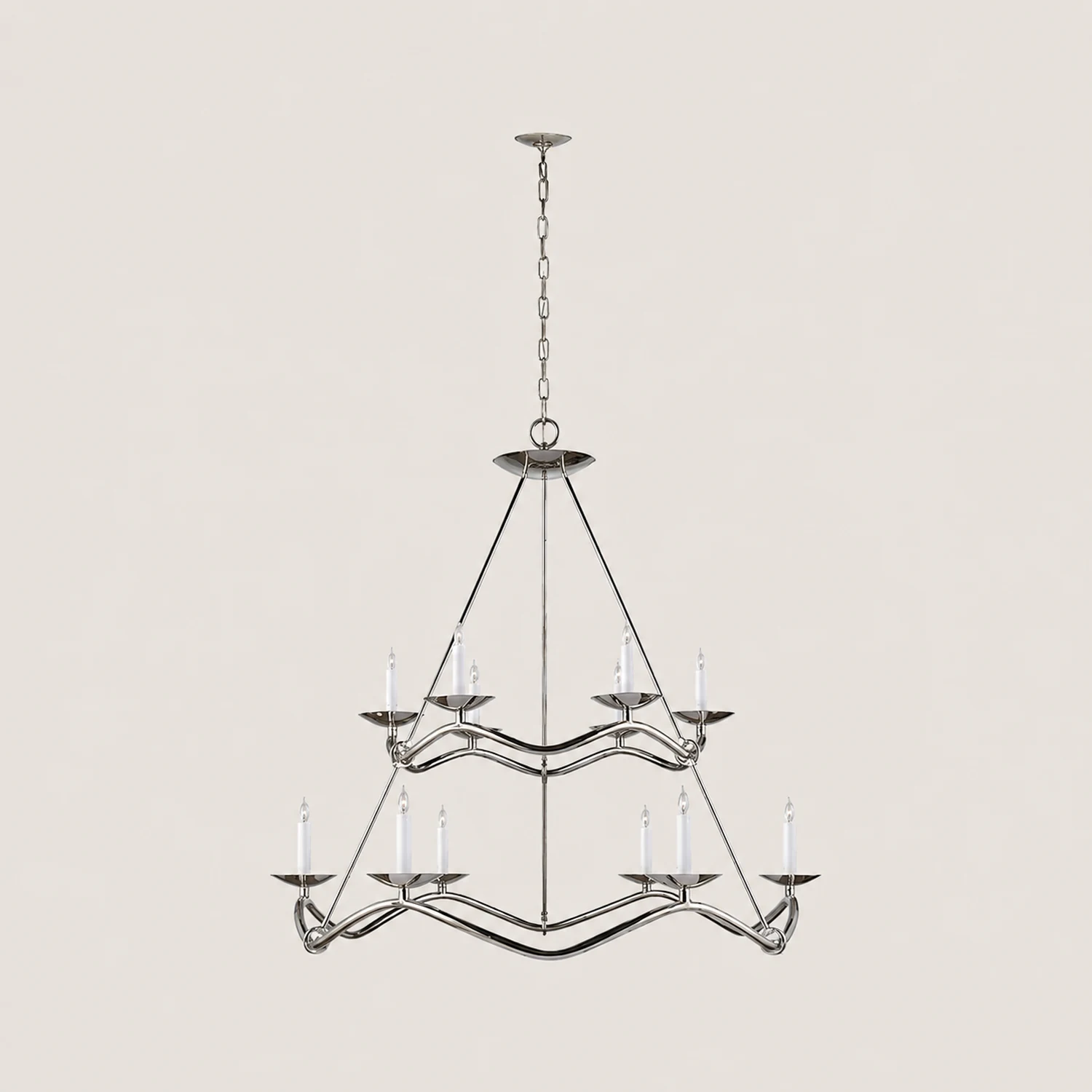 Choros Double Layer Chandelier - Lumpaz