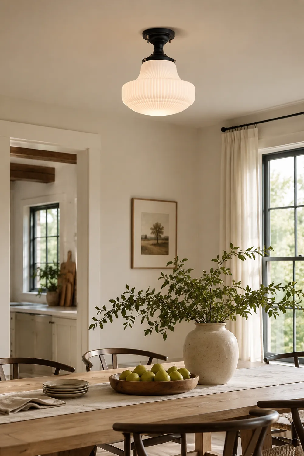 Schoolhouse Ceiling Light - Lumpaz