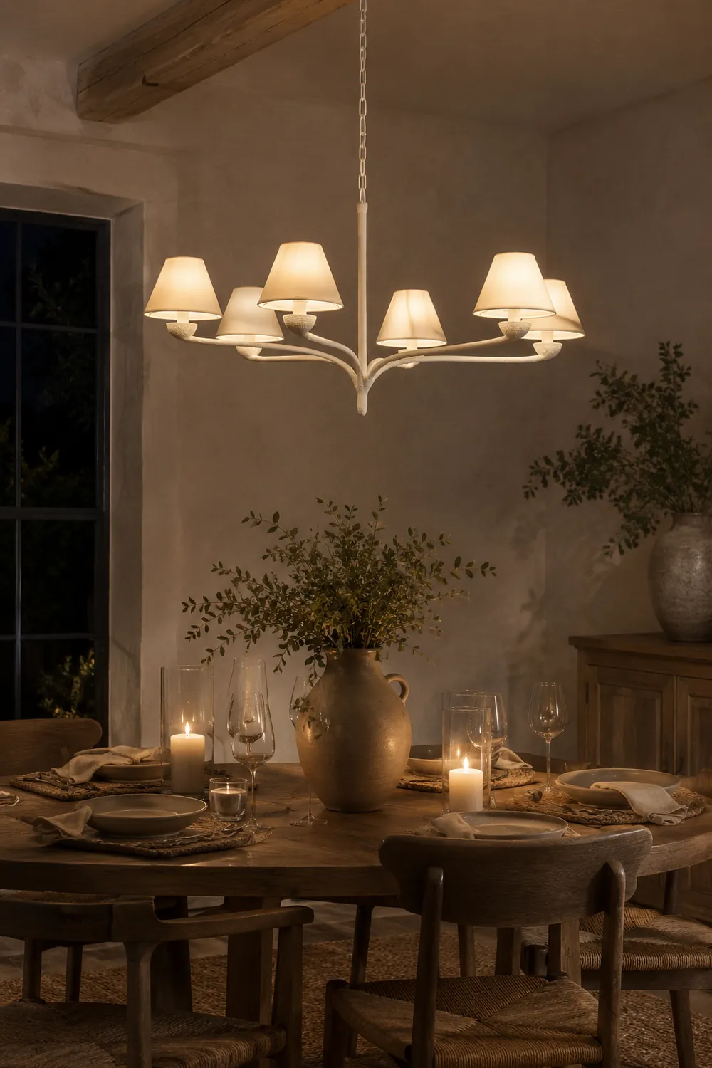 Dorsey Round 6-Light Chandelier - Lumpaz