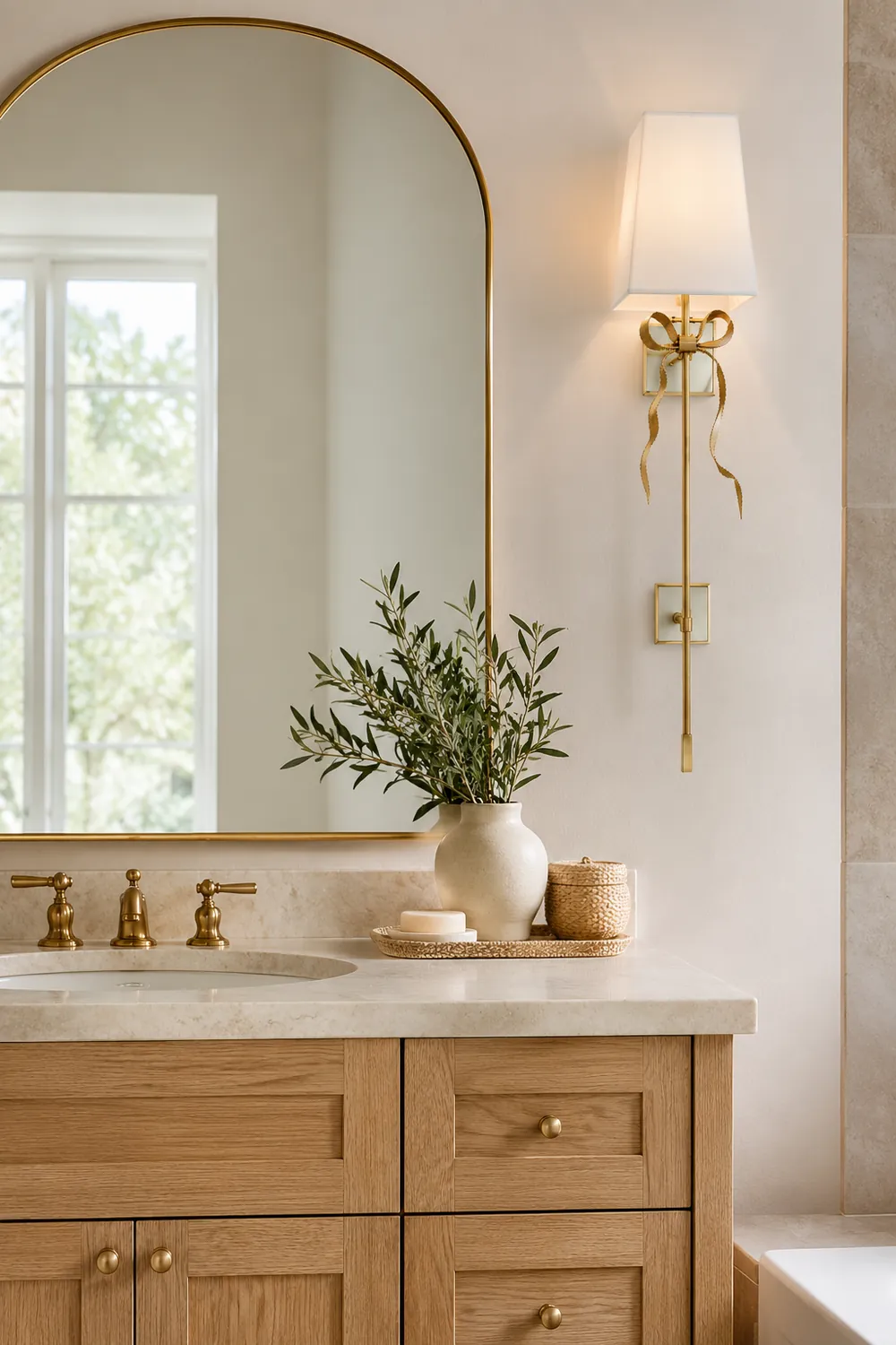 Ellery Bow Tail Sconce - Lumpaz