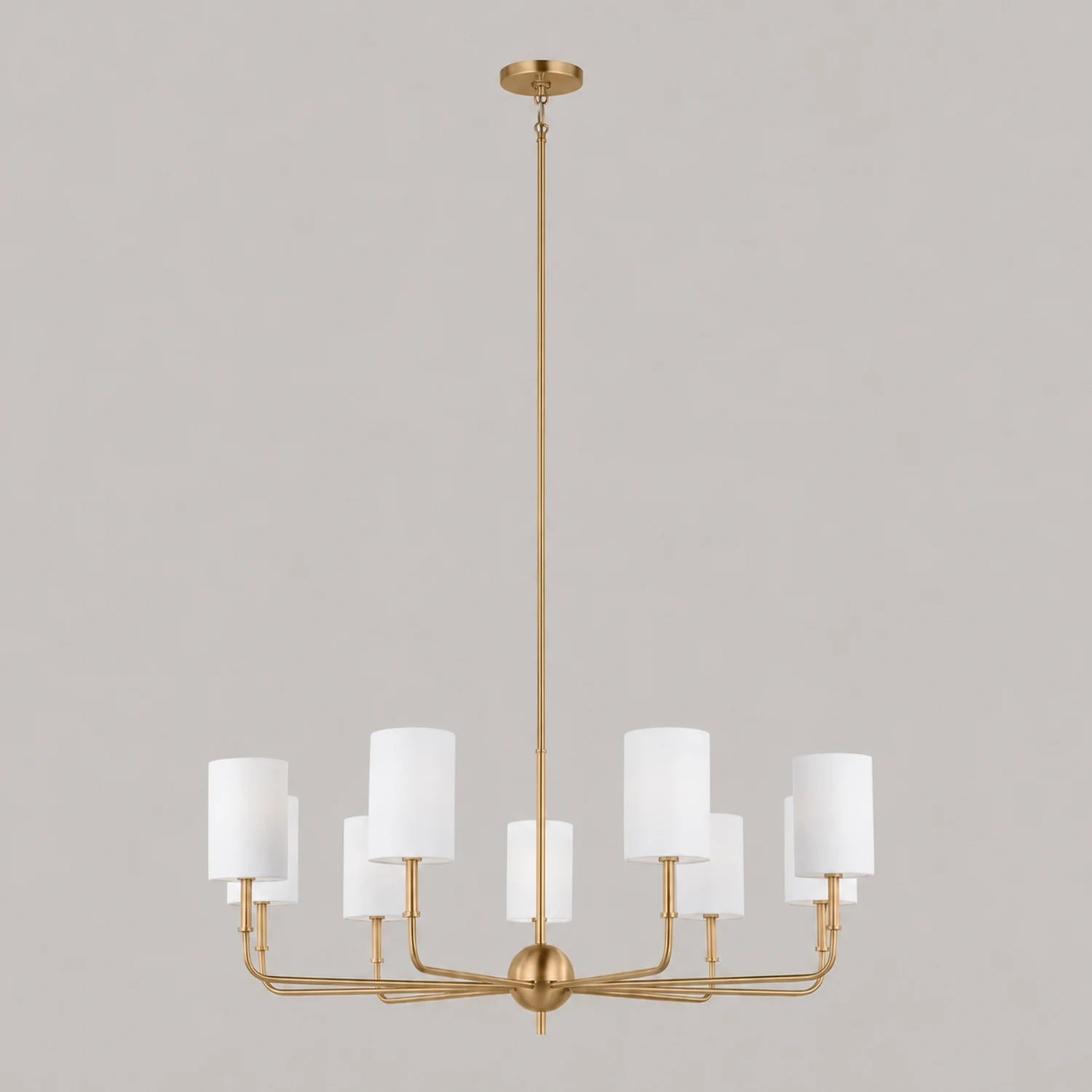 Foxdale Brass Chandelier - Lumpaz