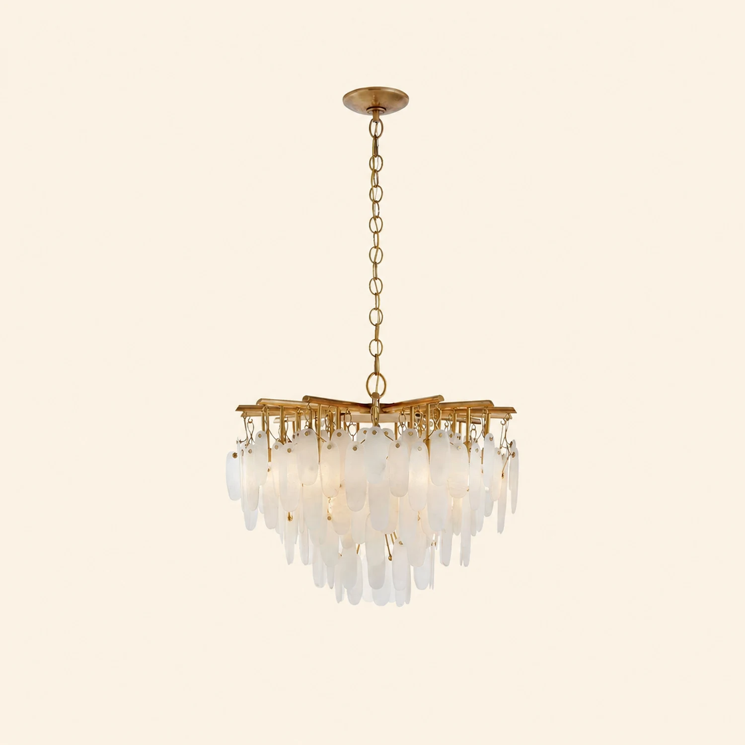 Cora Opulent White Waterfall Chandelier - Lumpaz