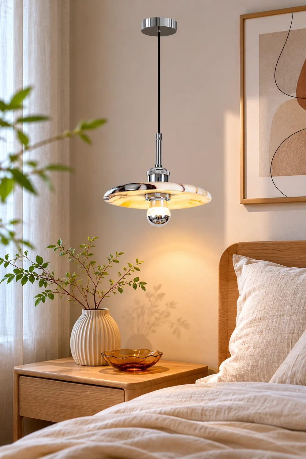 Marble Stripe Pendant Light - Lumpaz