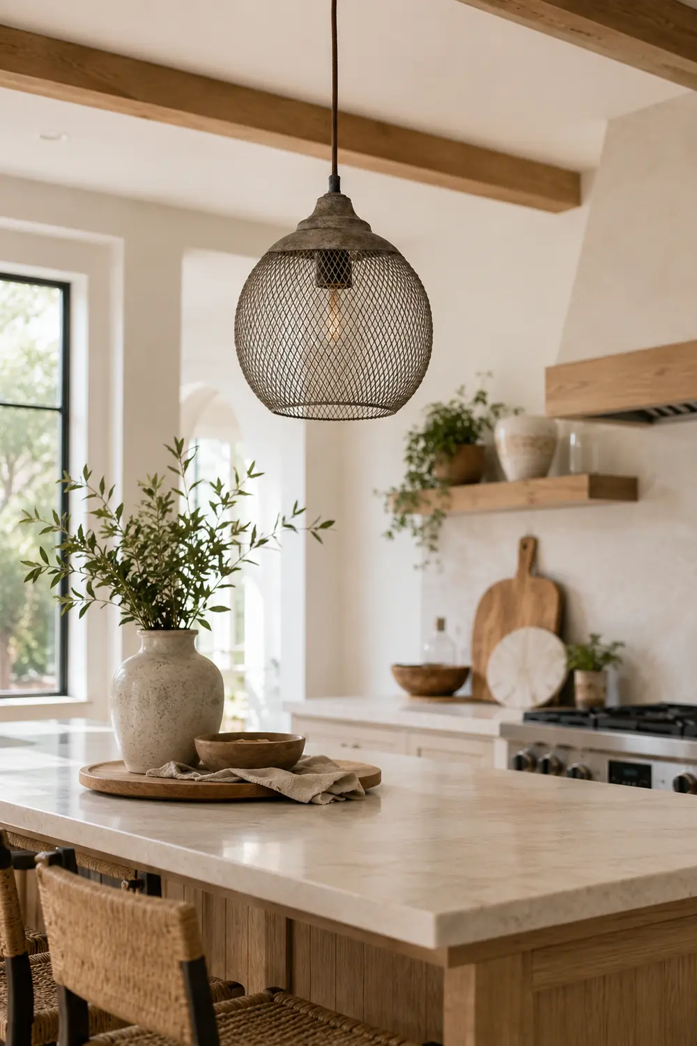 Lanister Vintage Mesh Pendant Lamp - Lumpaz