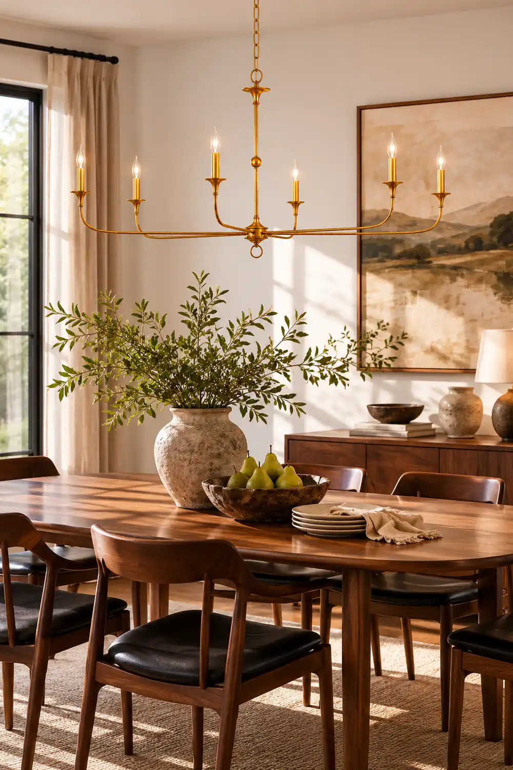 Elongated  Antique Chandelier - Lumpaz