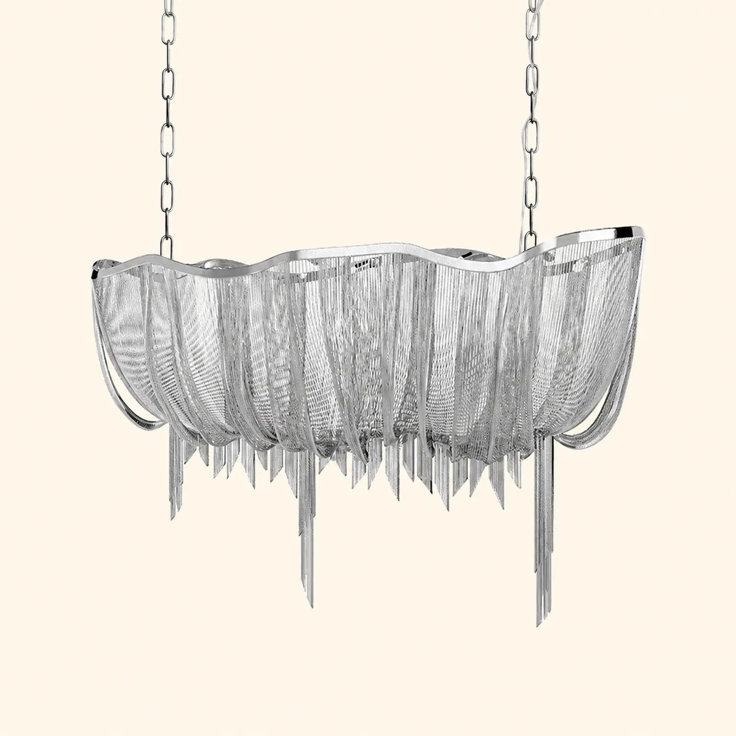 Chains Shimmering Chandelier - Lumpaz