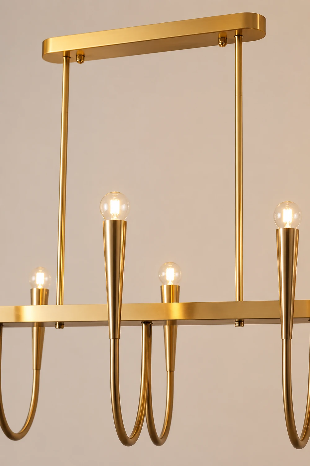 Symphony rectangular chandelier - Lumpaz
