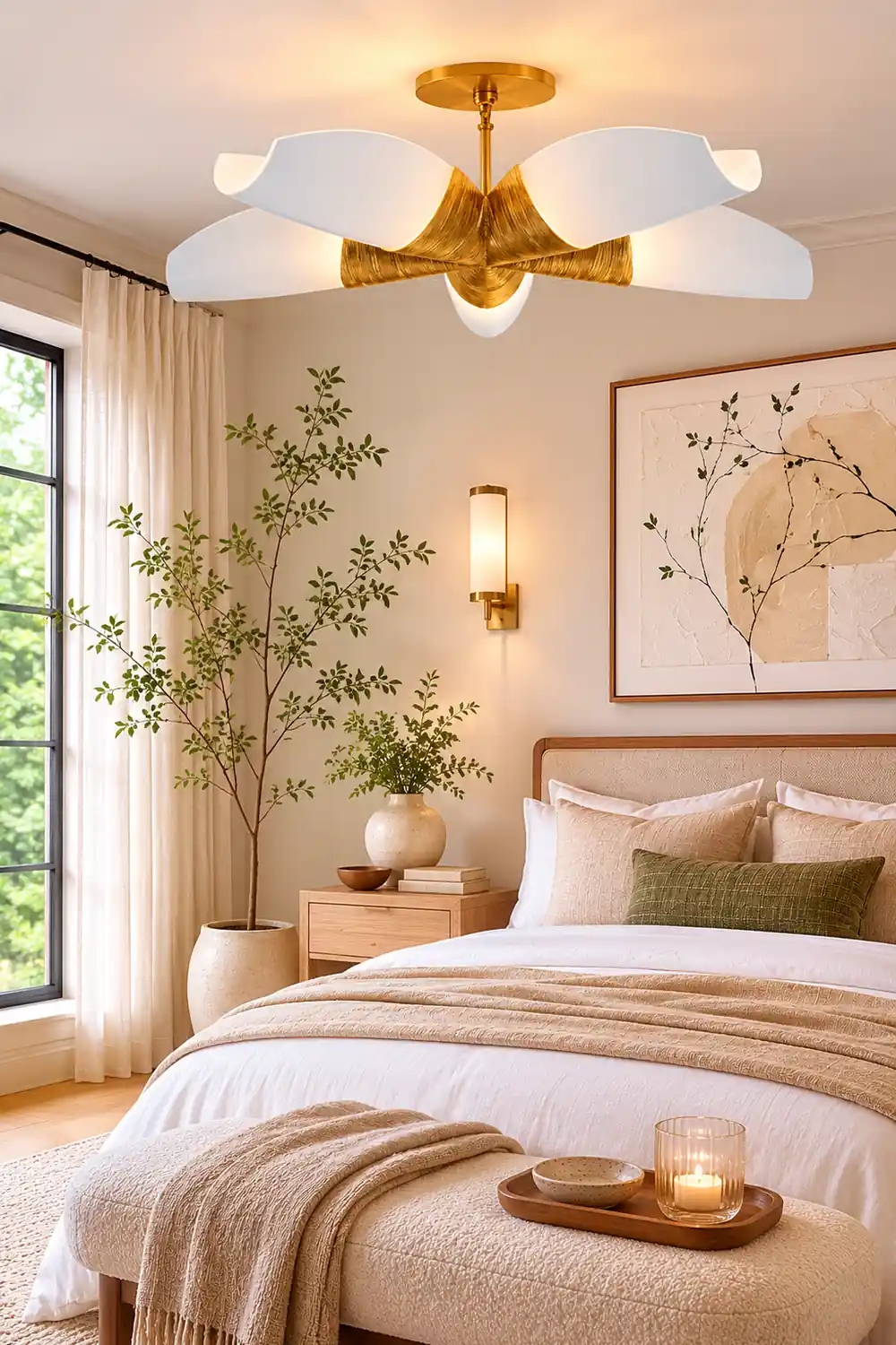 Utopia Five Arm Chandelier - Lumpaz