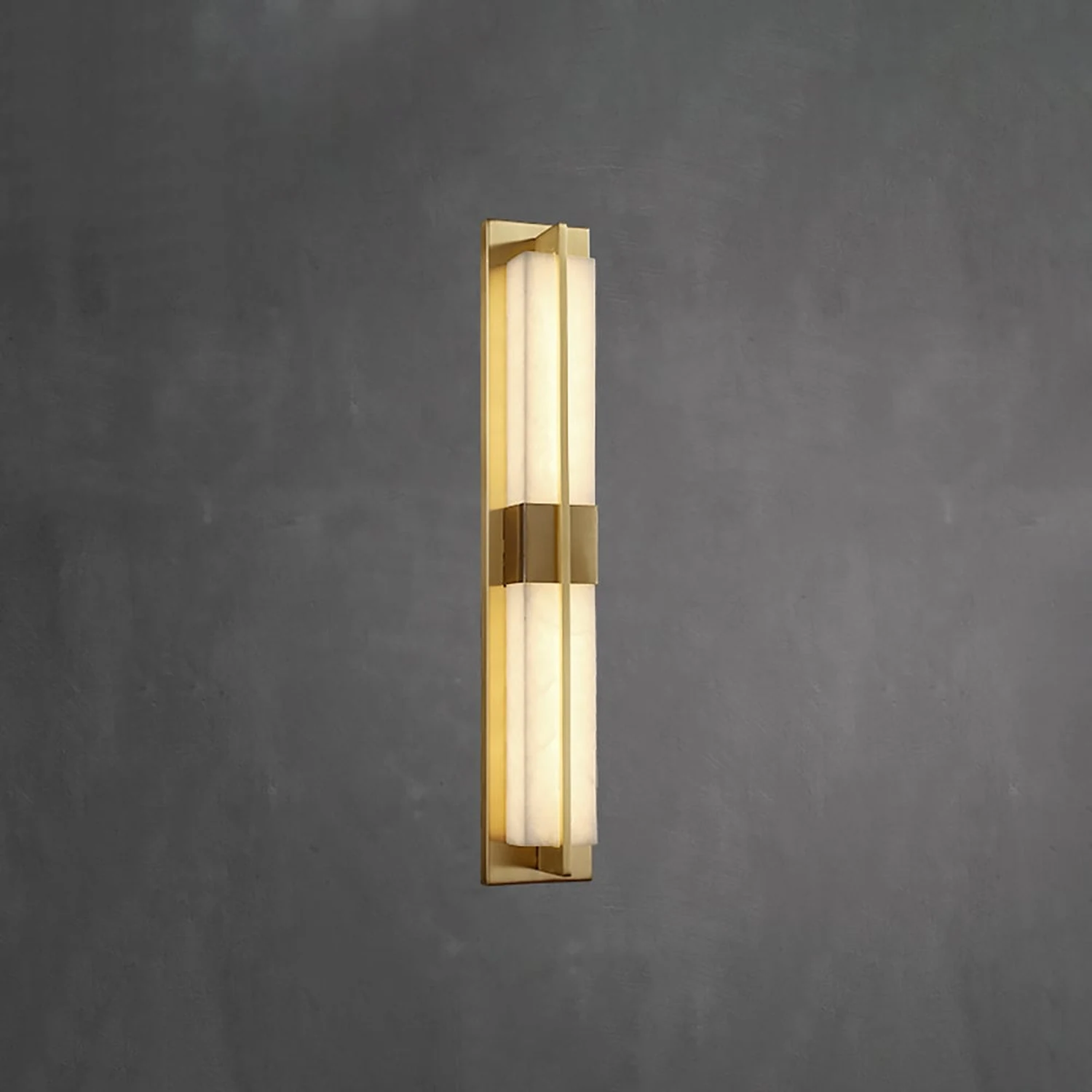 Polished Brass Lumina Outdoor Wall Lamp - Lumpaz