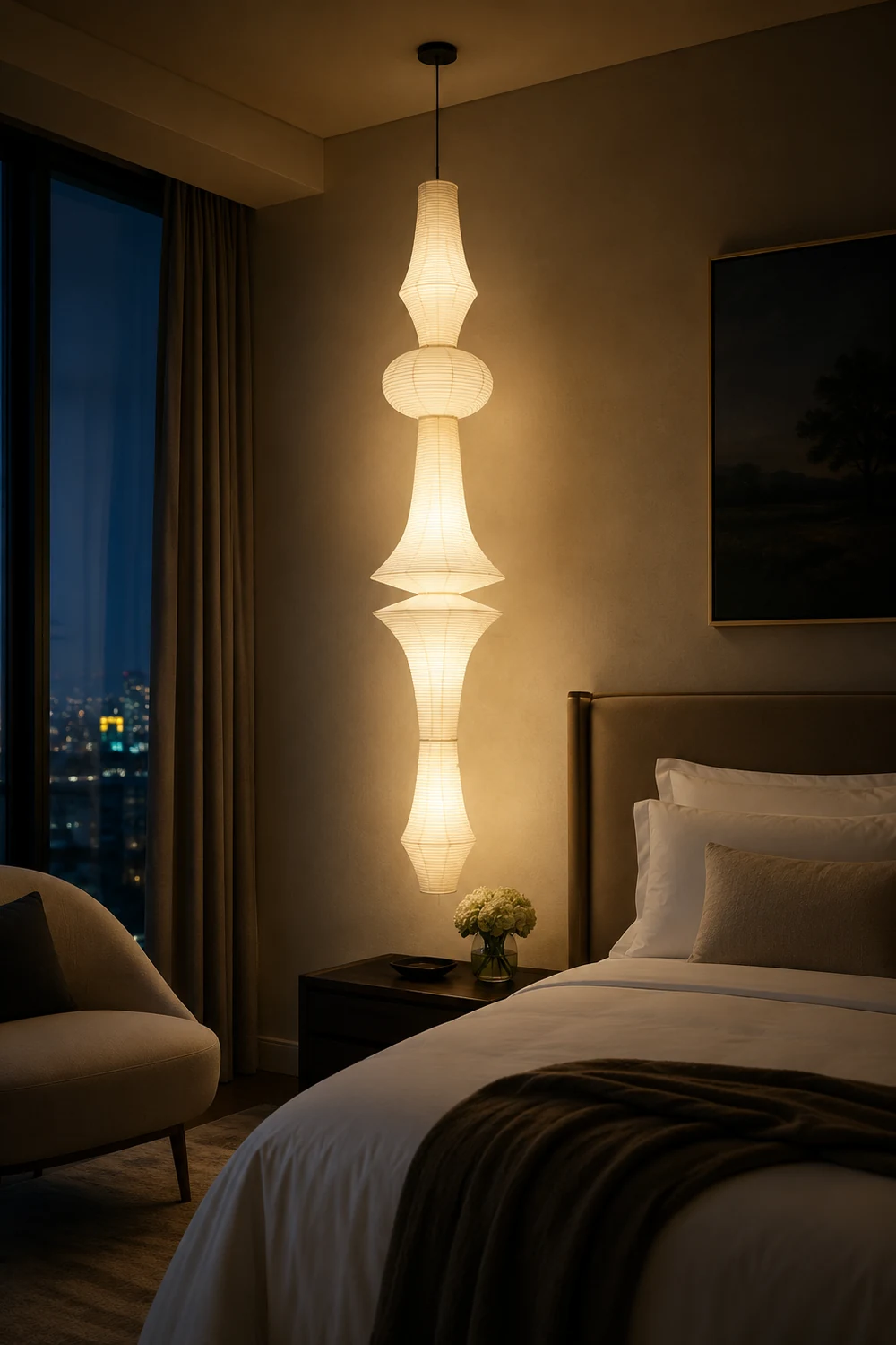 Akari E Ceiling Light - Lumpaz