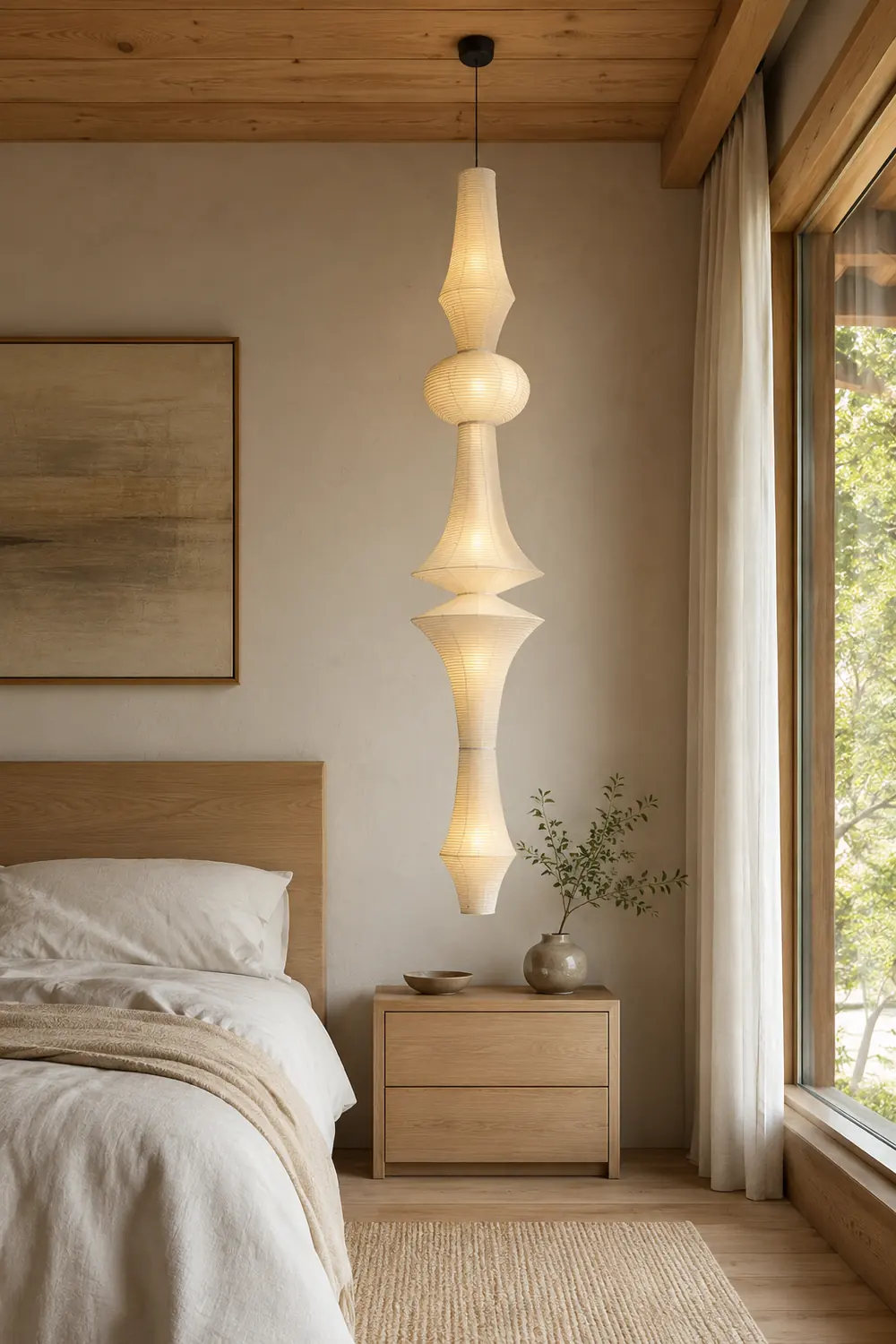Akari E Ceiling Light - Lumpaz
