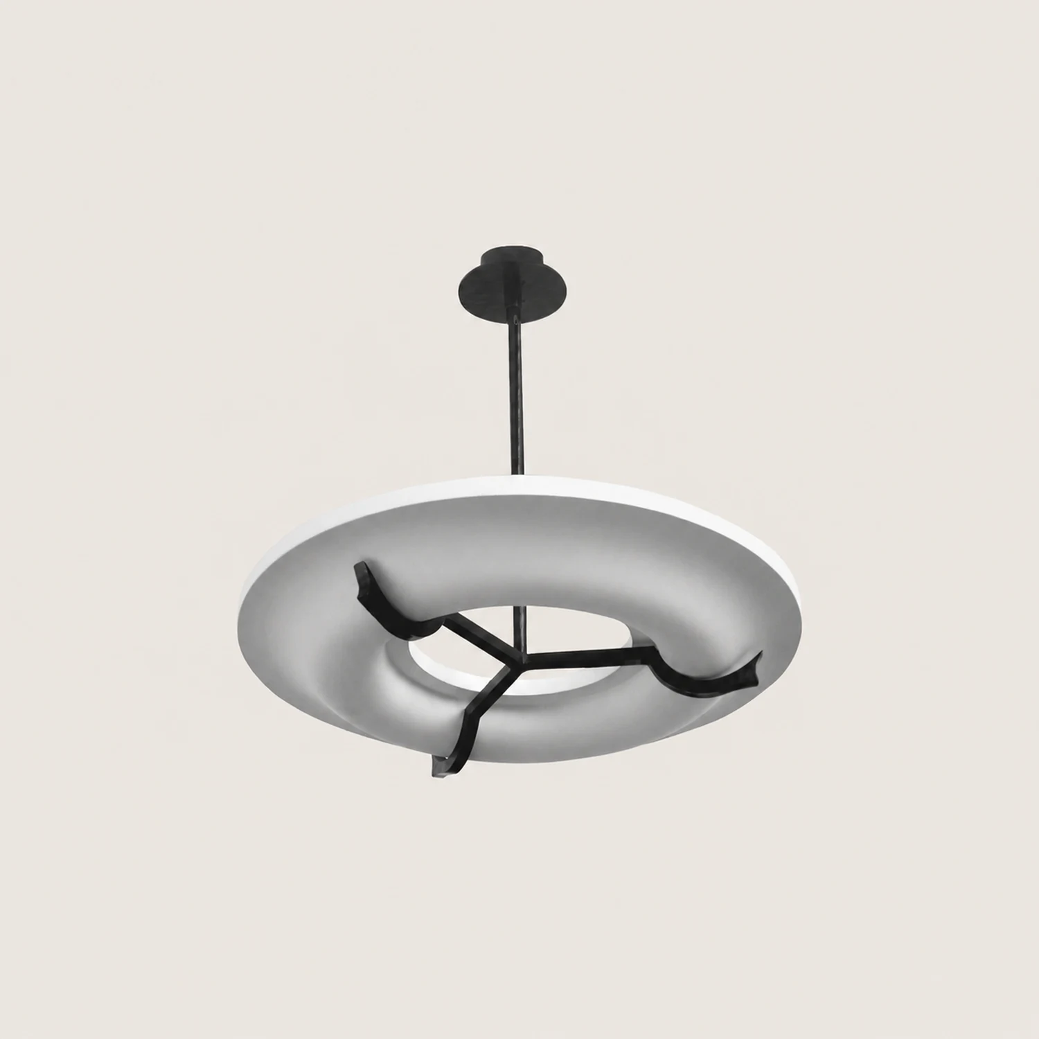 Eric Schmitt Anneau Plaster Chandelier - Lumpaz