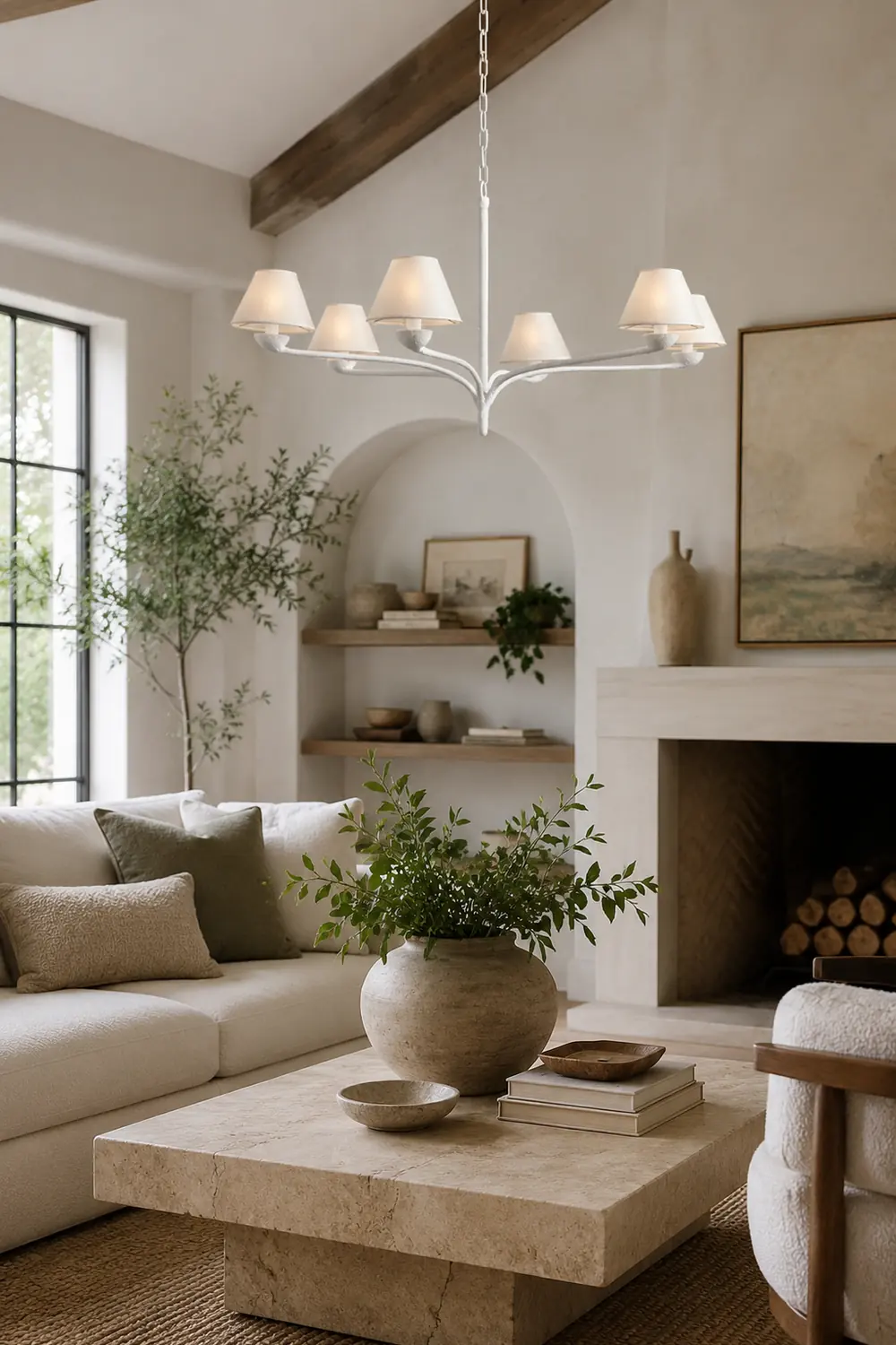 Dorsey Round 6-Light Chandelier - Lumpaz