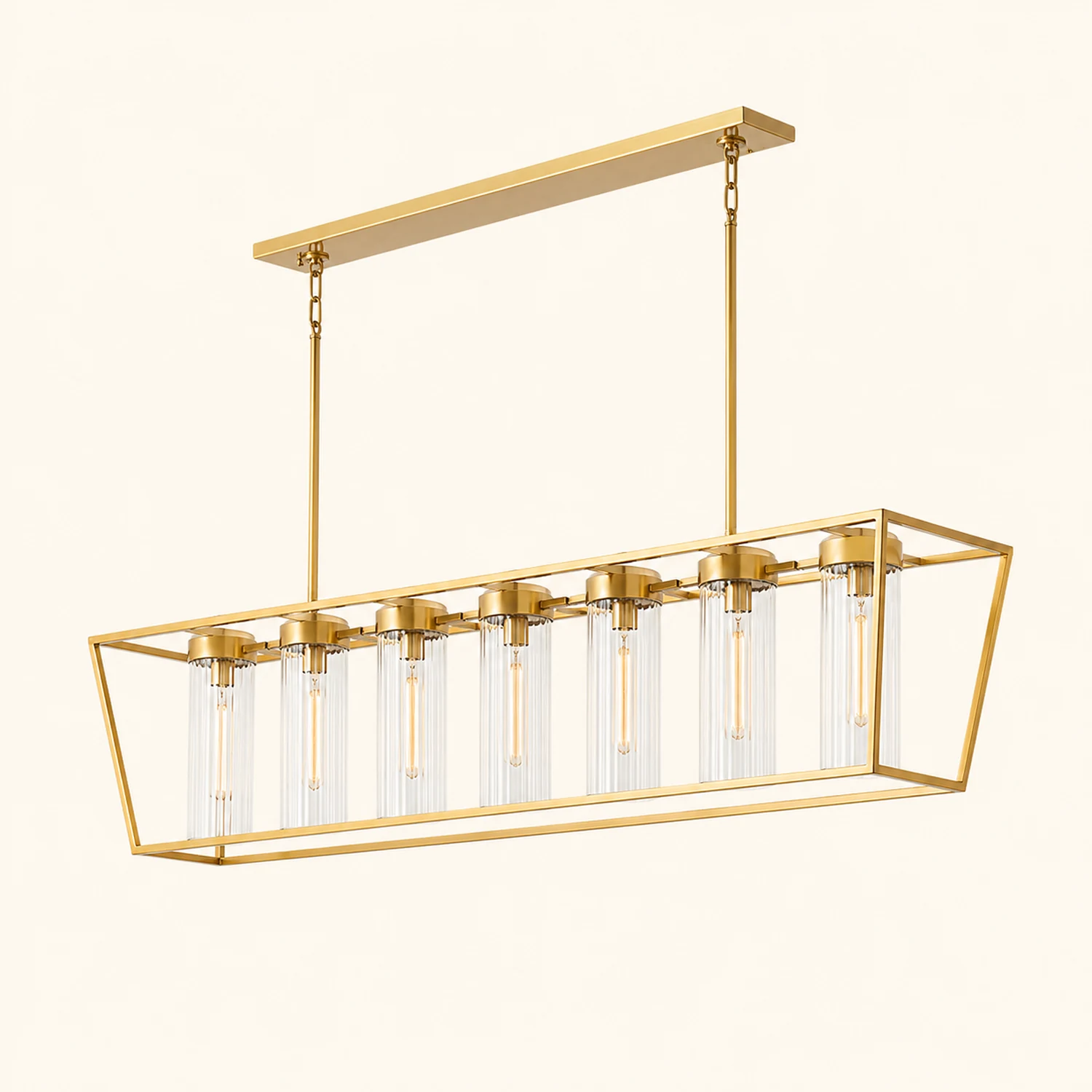 Presidio Large Linear Chandelier - Lumpaz