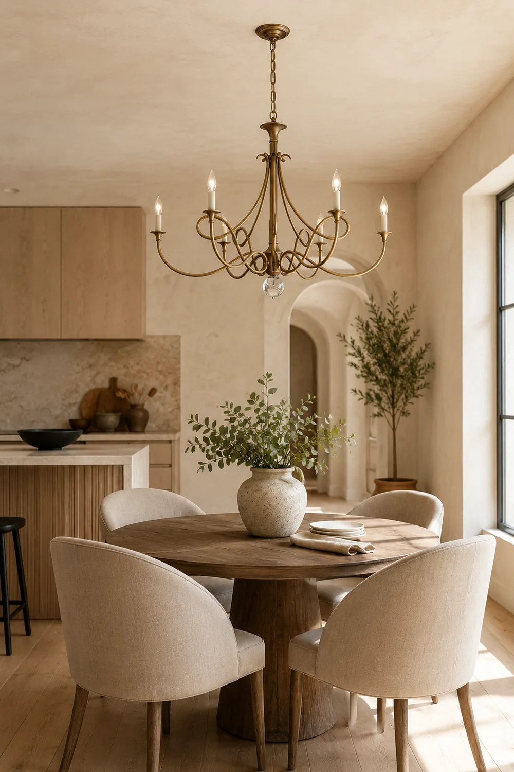 Large Twisted Loop Chandelier - Lumpaz