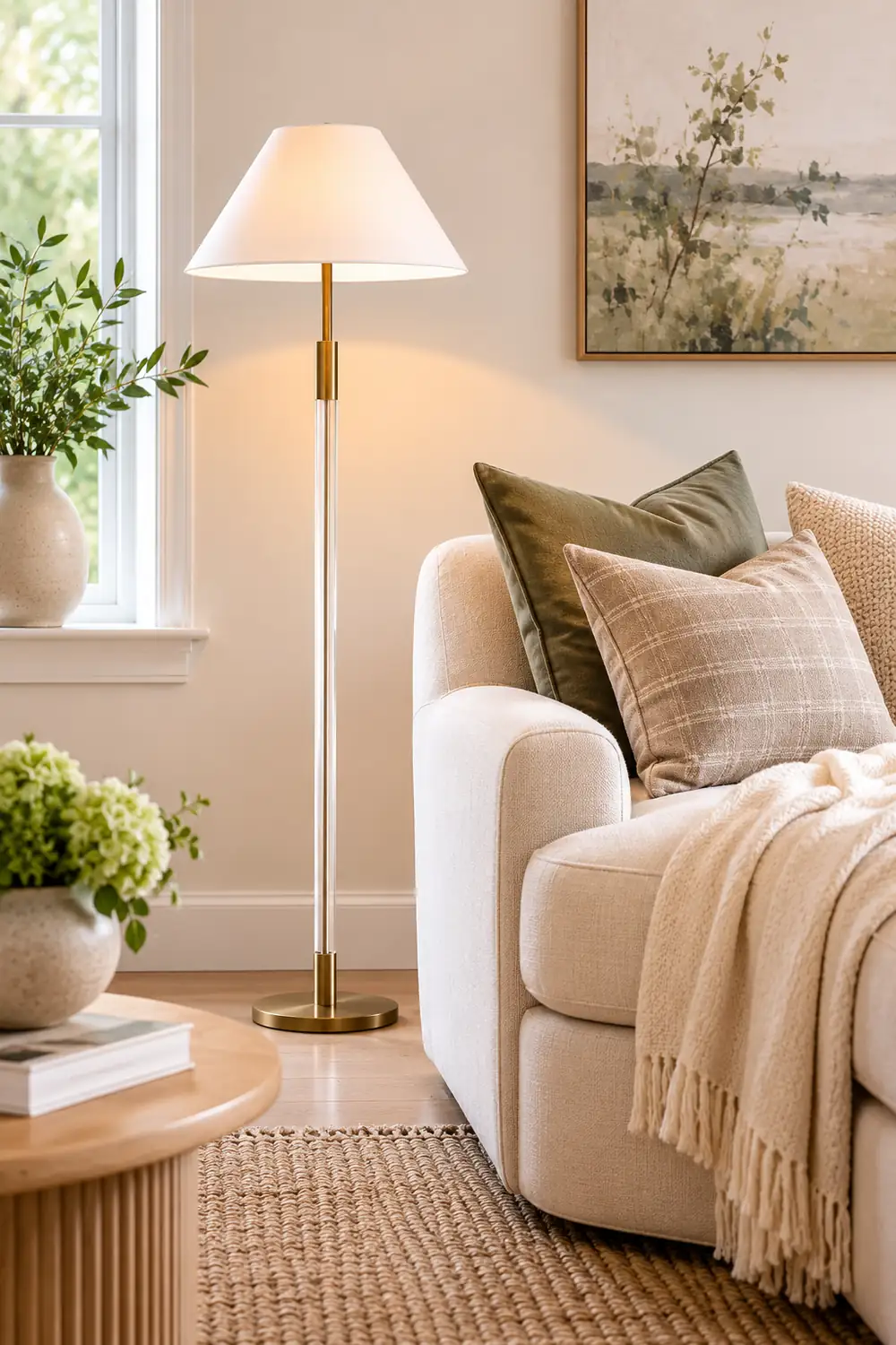 Ralph Acrylic Floor Lamp - Lumpaz