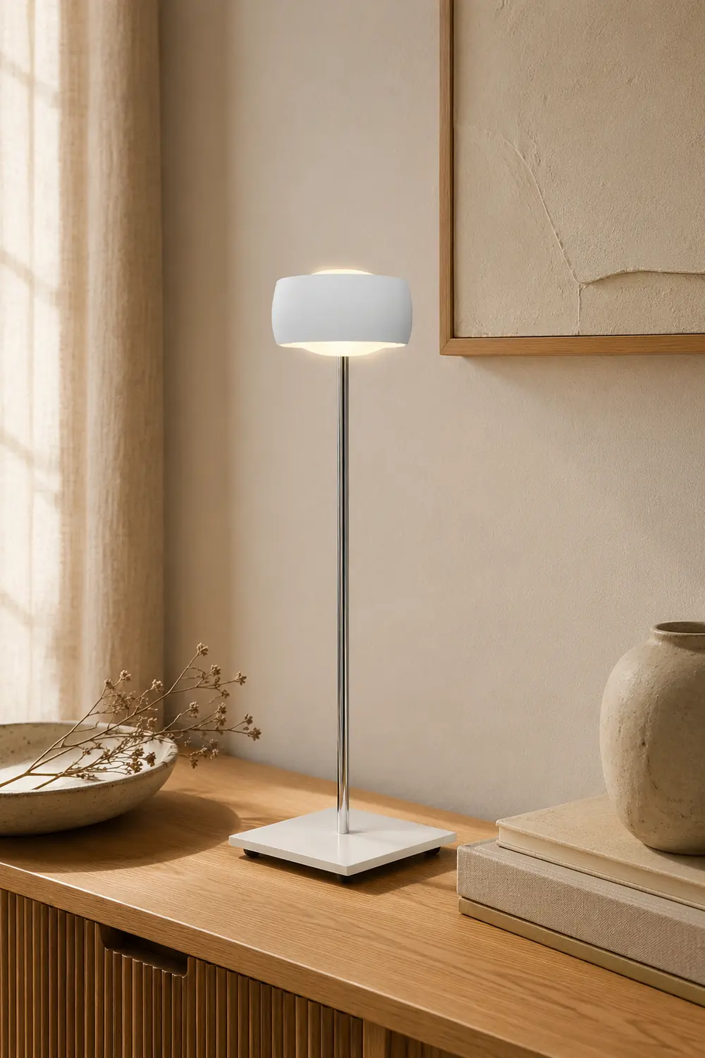 Minimalist Tall Stand Desk Lamp - Lumpaz