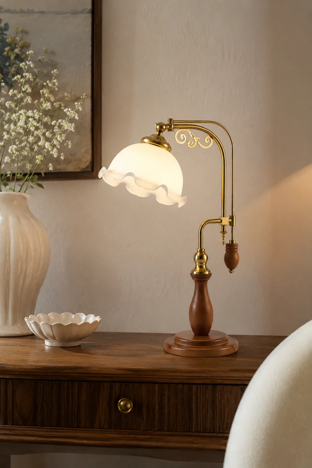 Arch Curves Table Lamp - Lumpaz