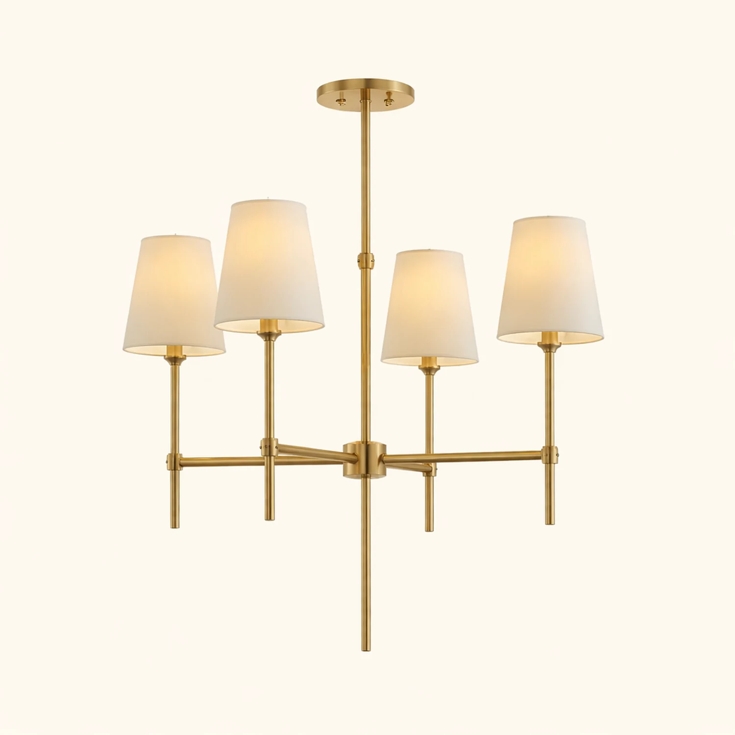 Modern Drum Shade Bryant Chandelier - Lumpaz