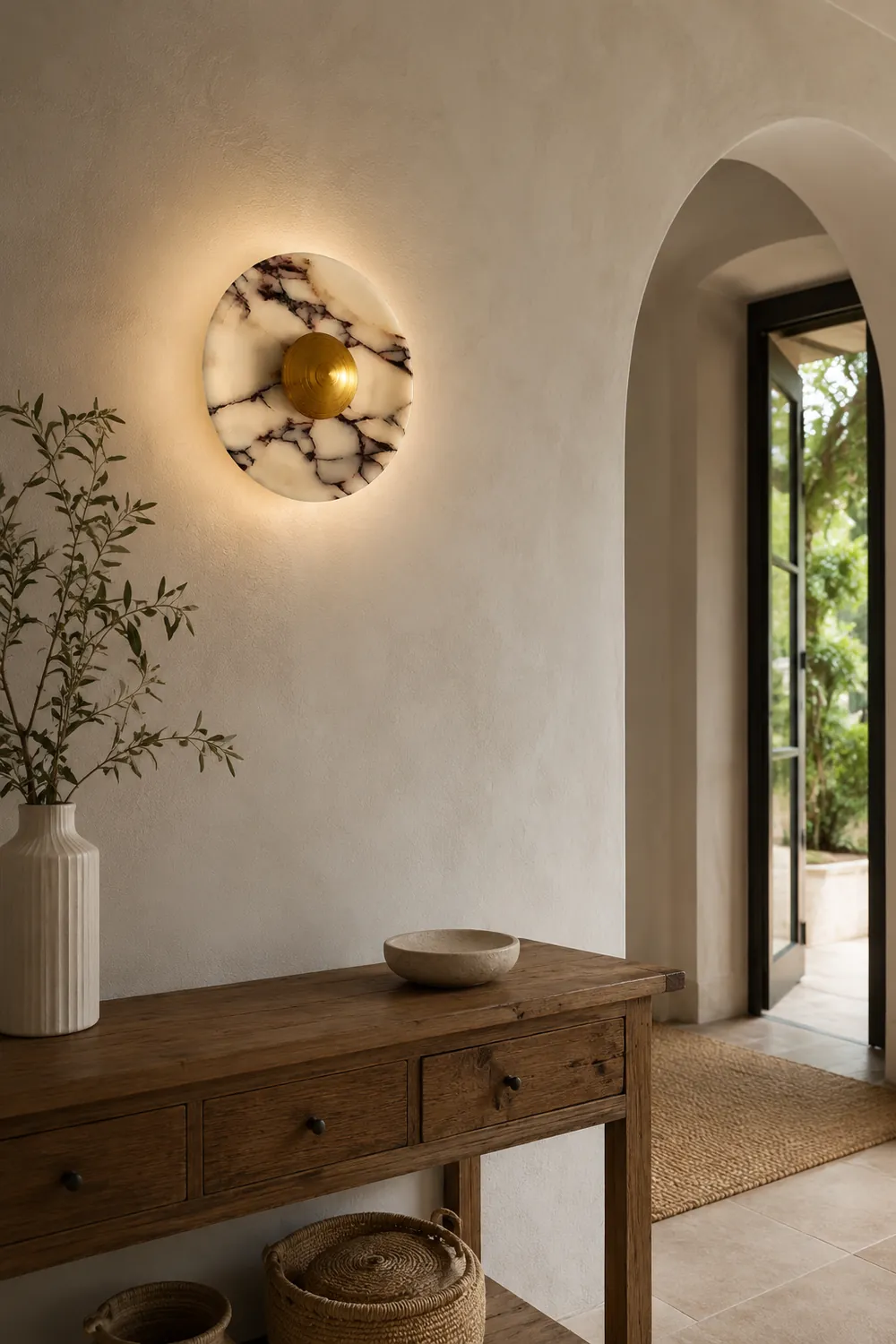 Bulgari round wall lamp - Lumpaz