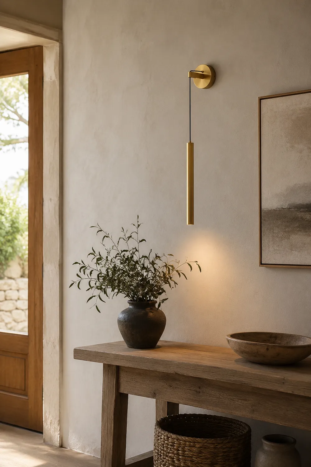 Brass Line Wall Sconce - Lumpaz